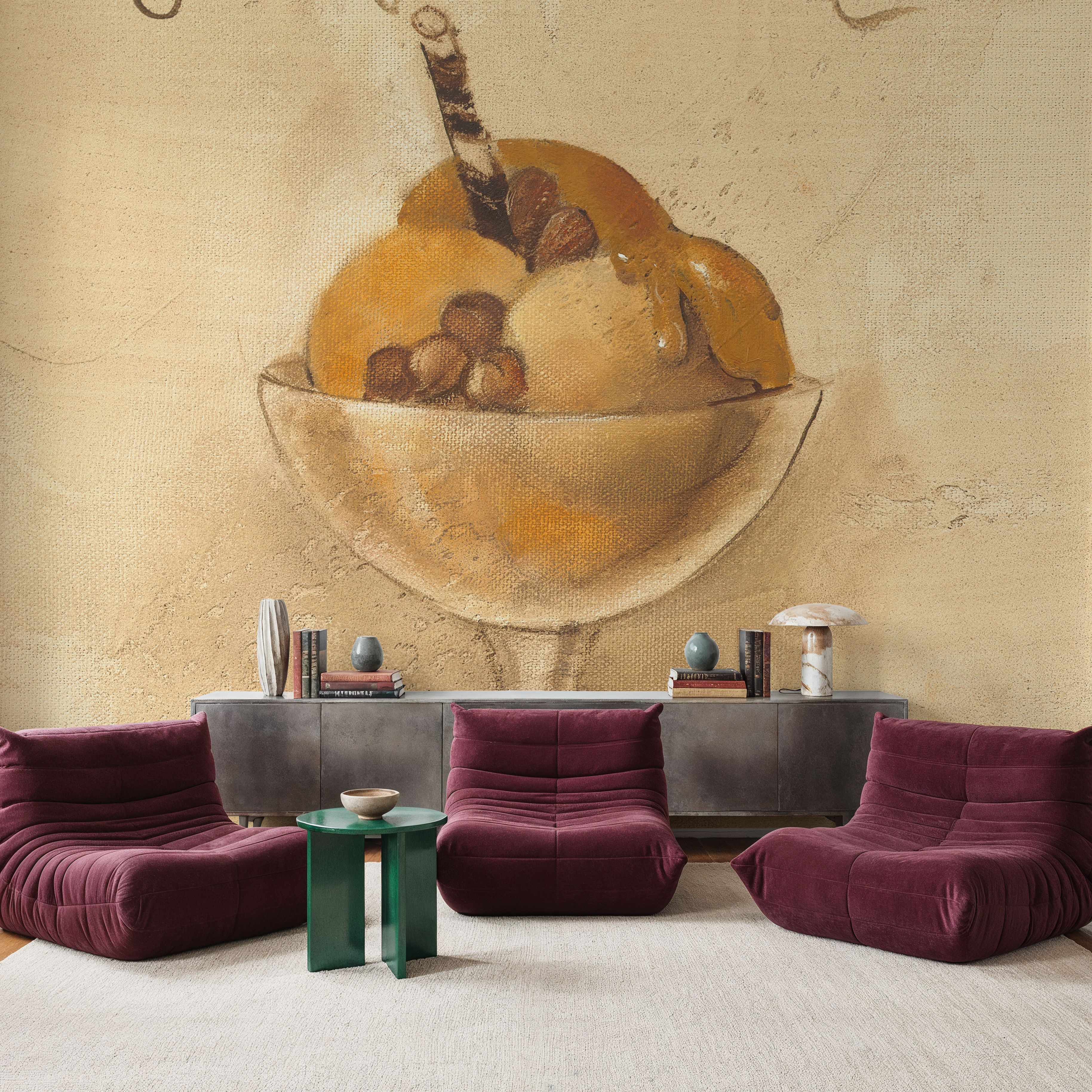 Nutty Caramel Sundae