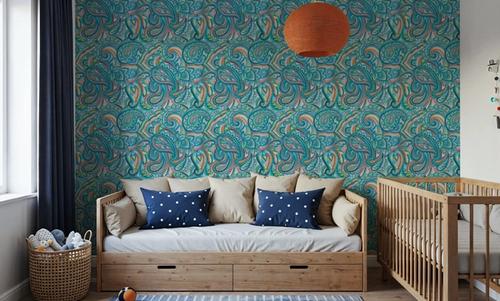 Emerald Paisley