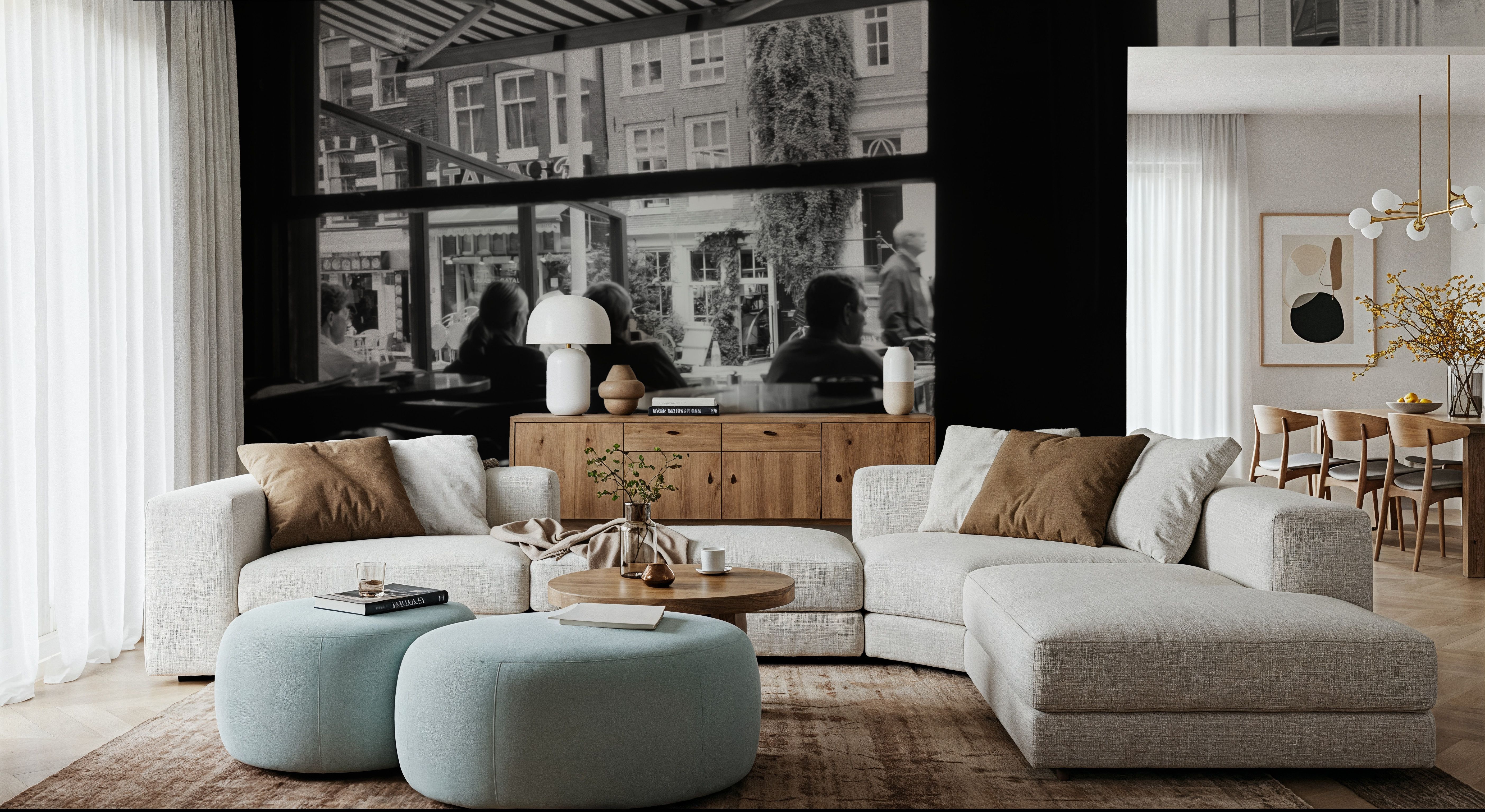 Café Observer, Wallpaper