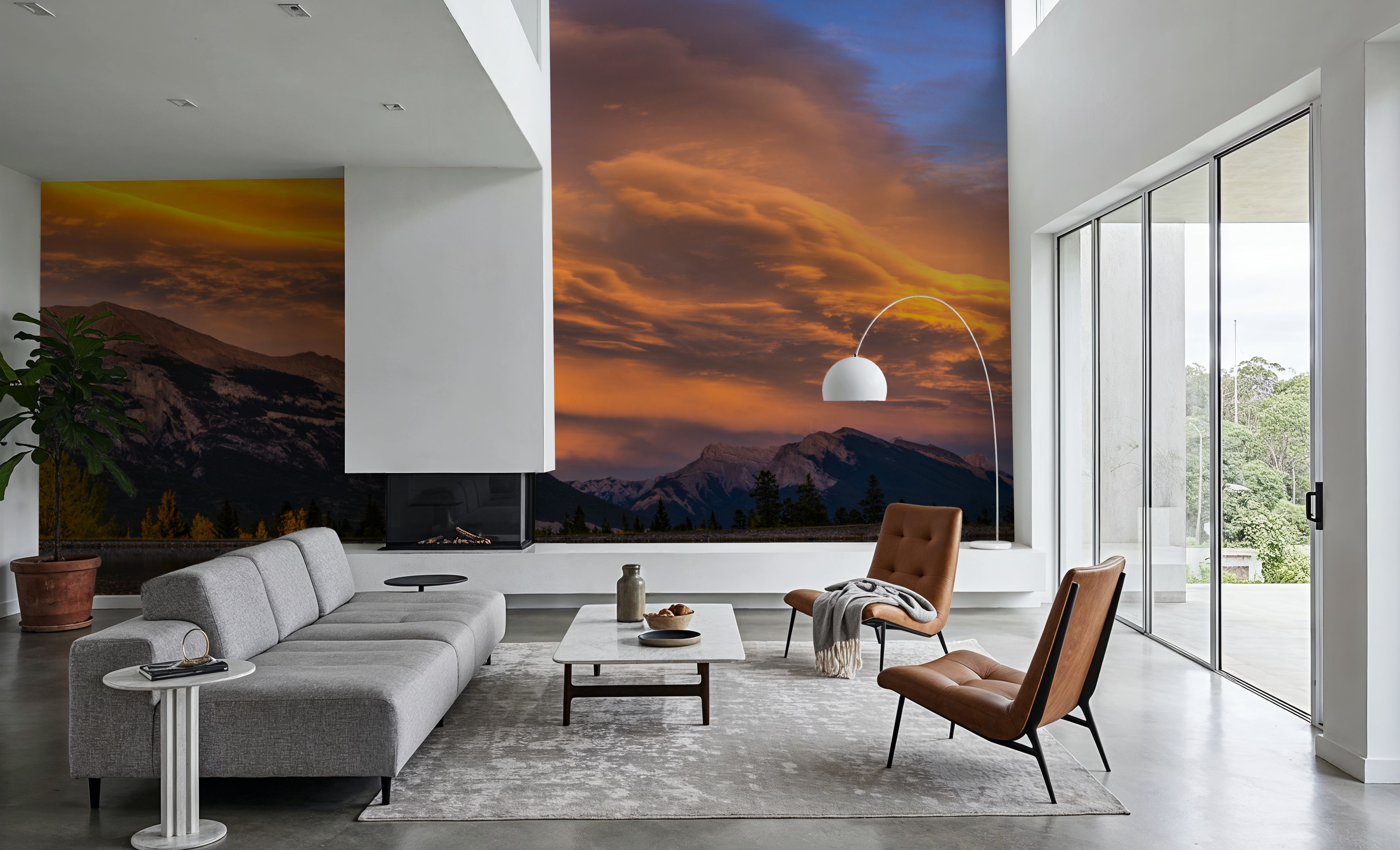 Chinook Clouds over Grotto Mountain