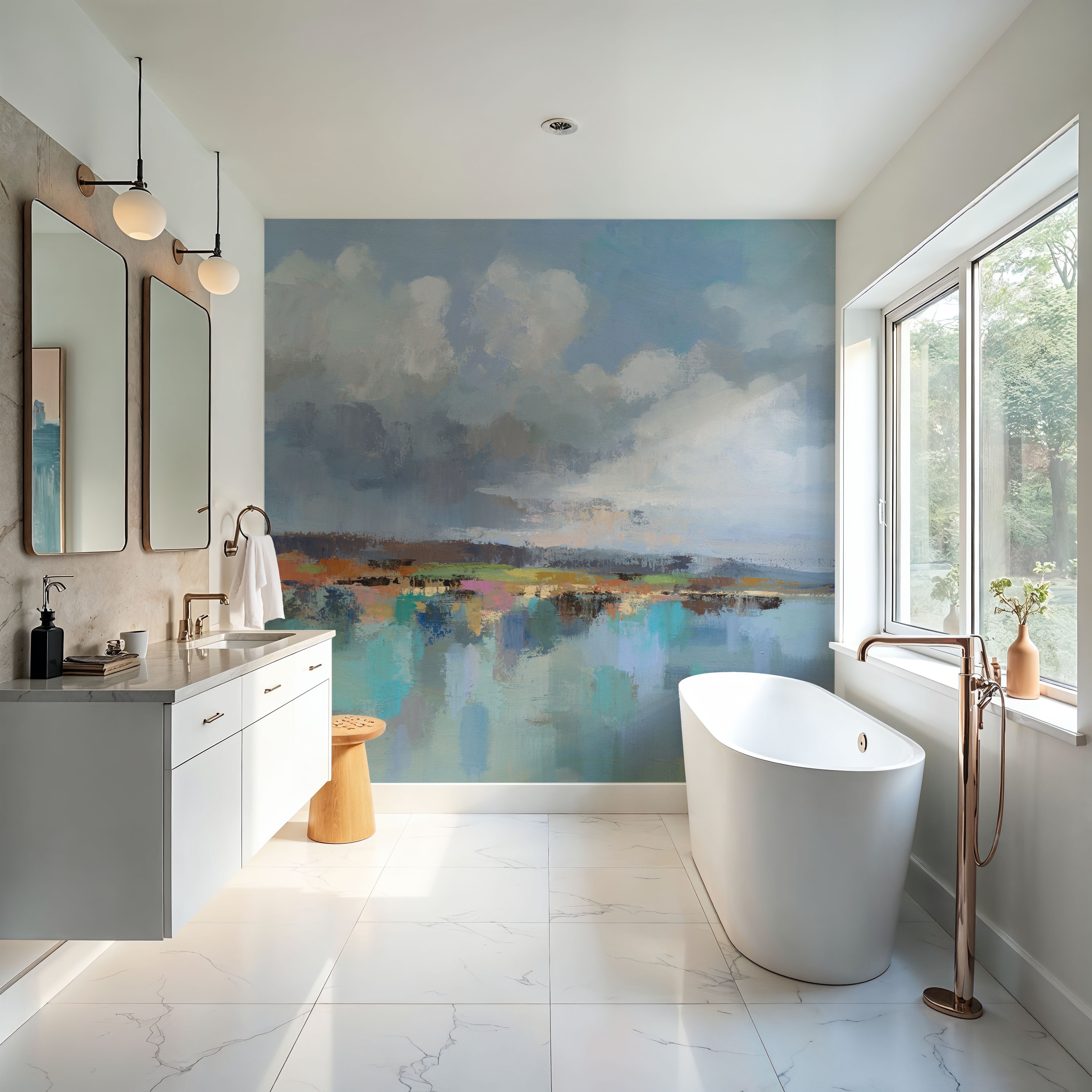 Tranquil Horizon Painting