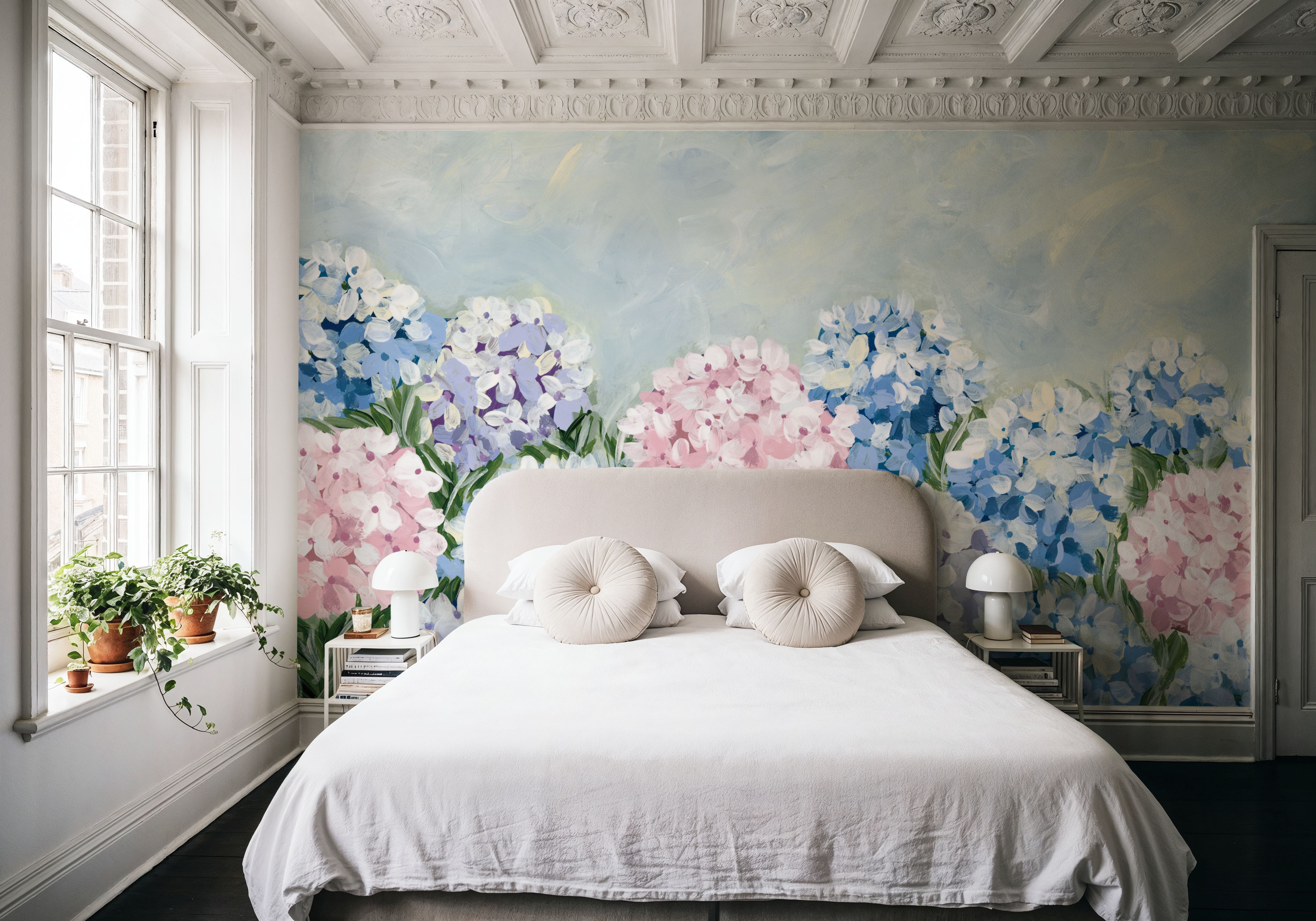 Hydrangea Meadow I Pink