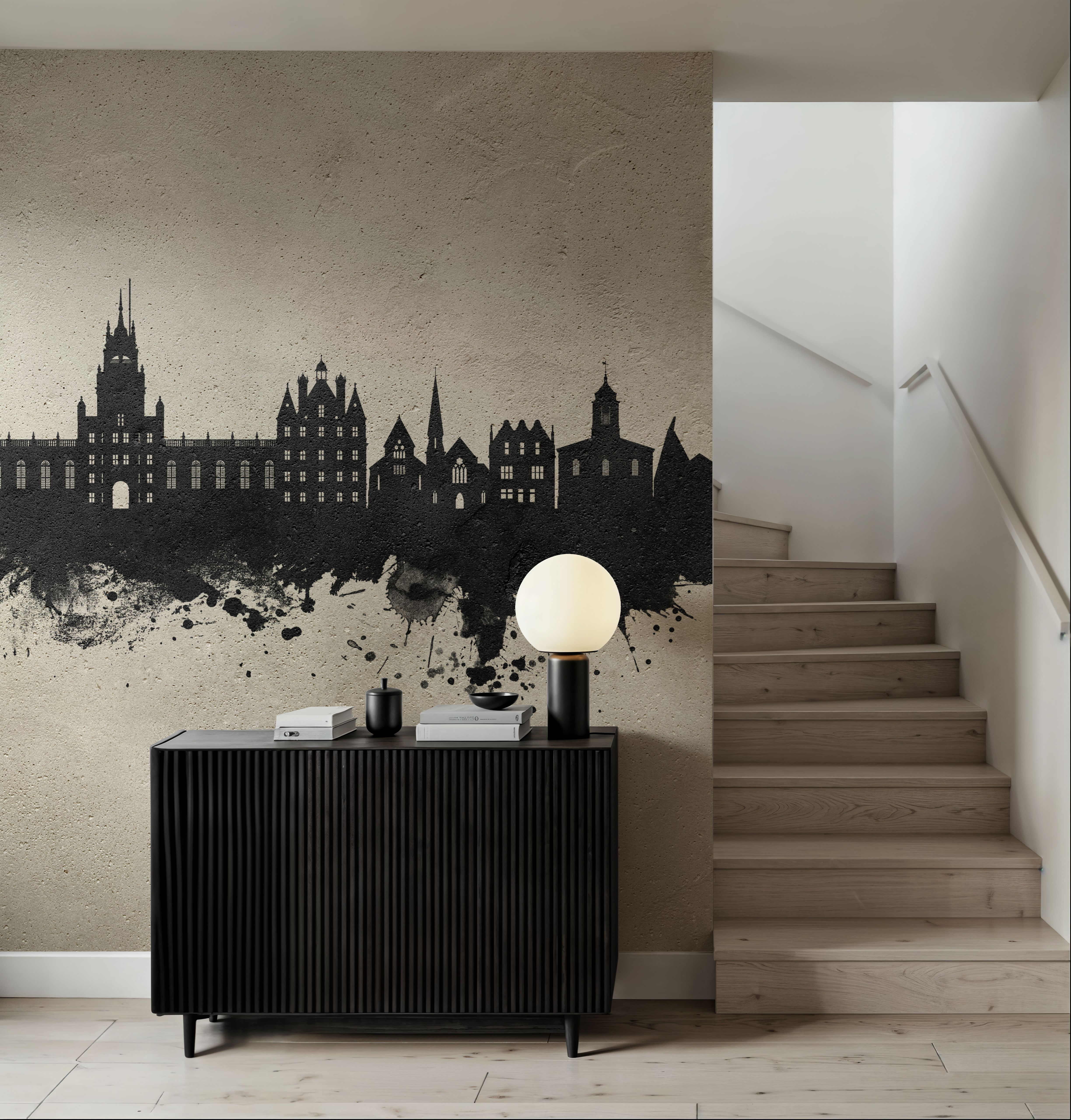 Egham England Skyline Concrete