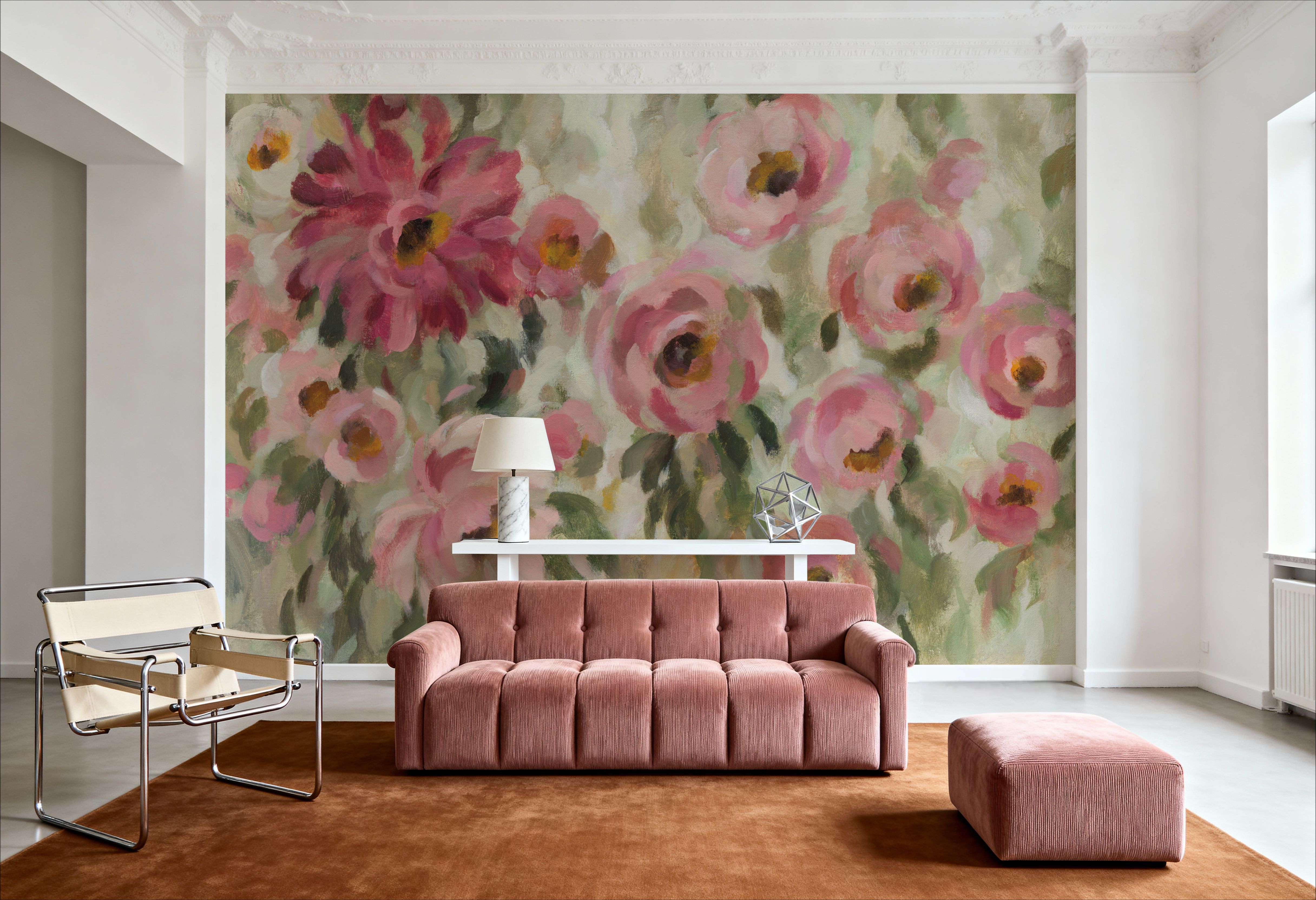 Pink and Sage Garden