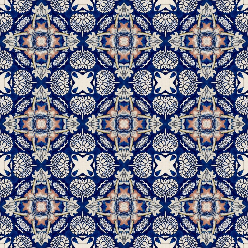 Nara Indigo And Peach