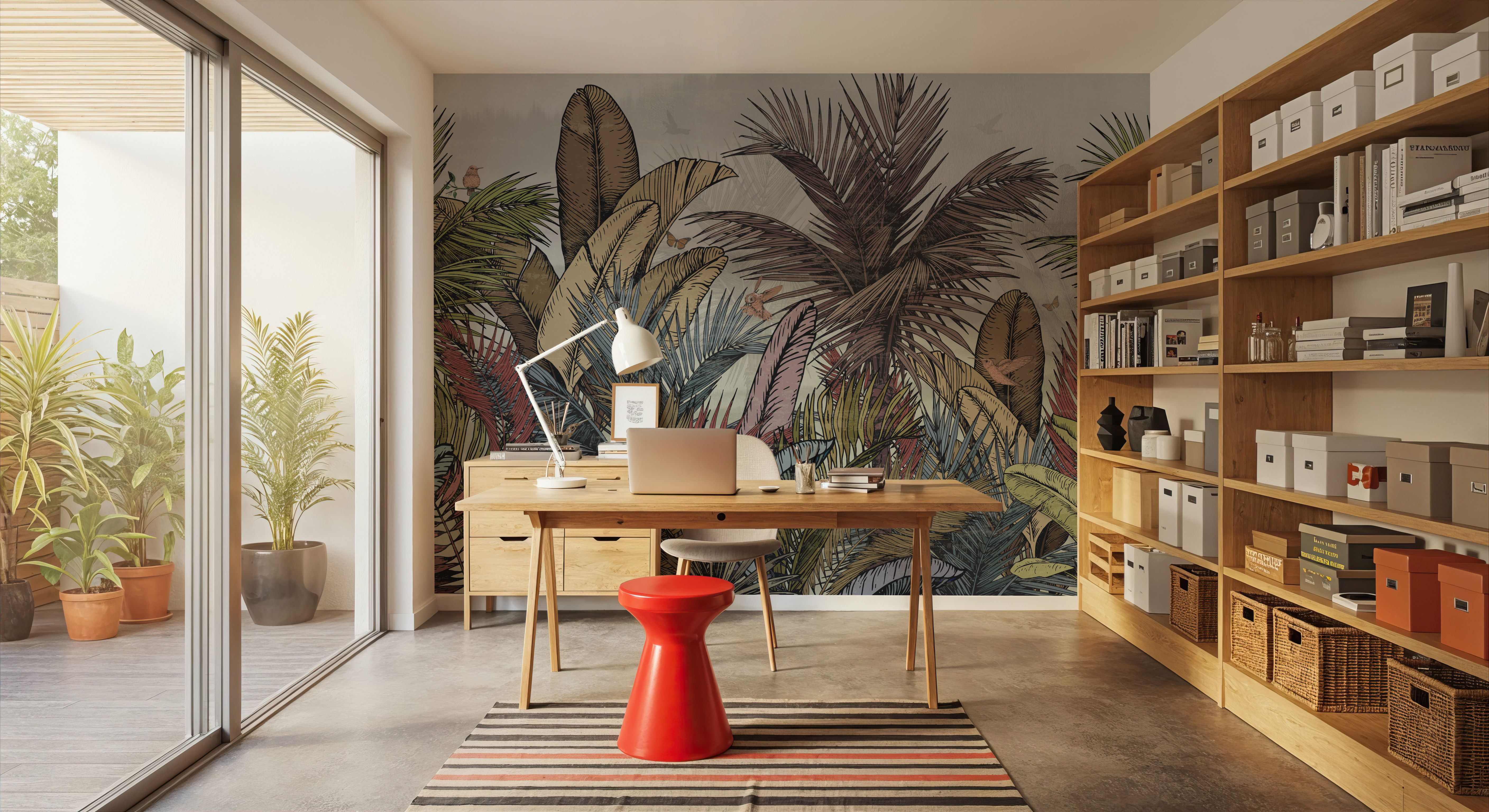 Tropical Evergreen Bright