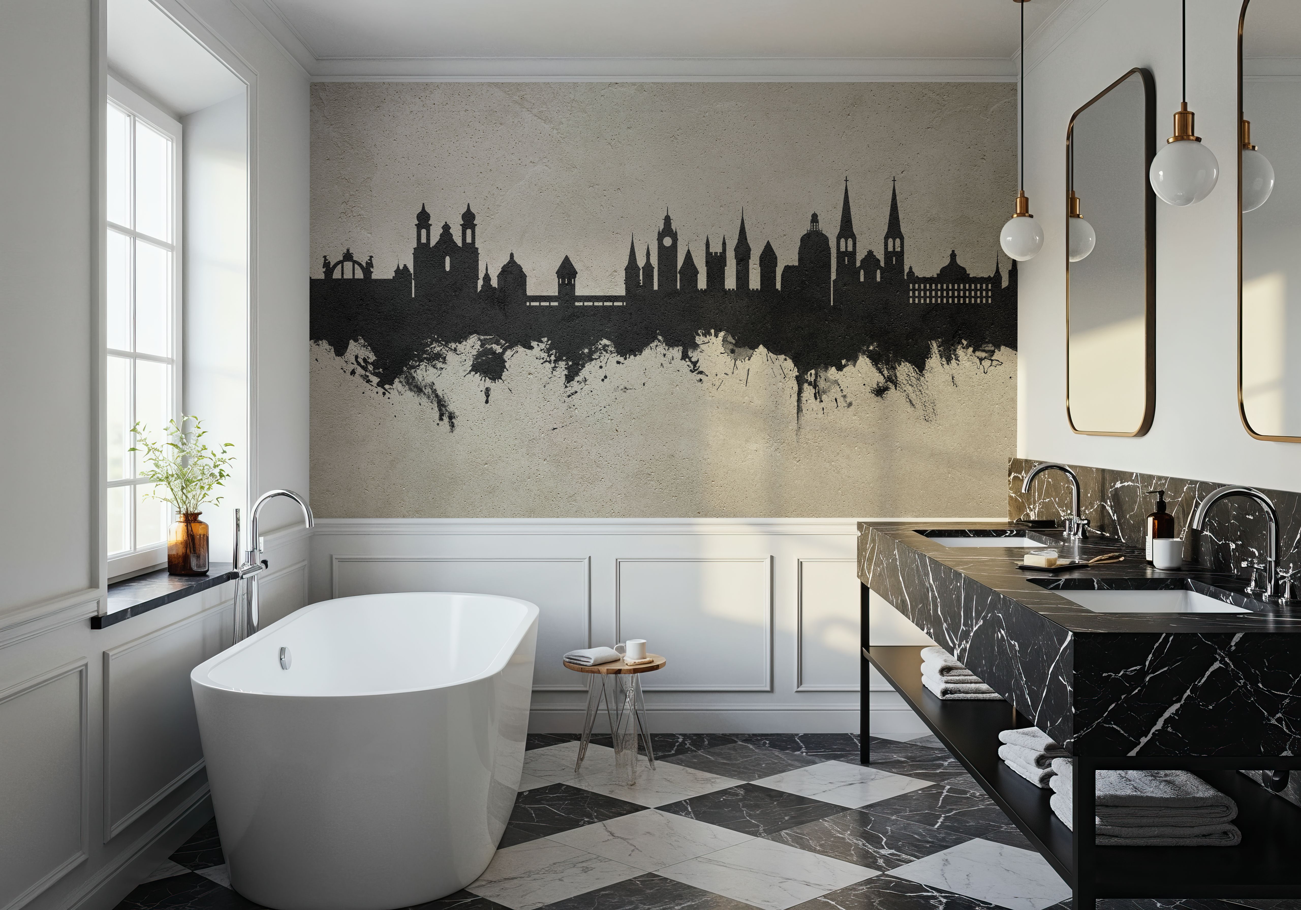 Lucerne Switzerland Luzern Skyline Concrete