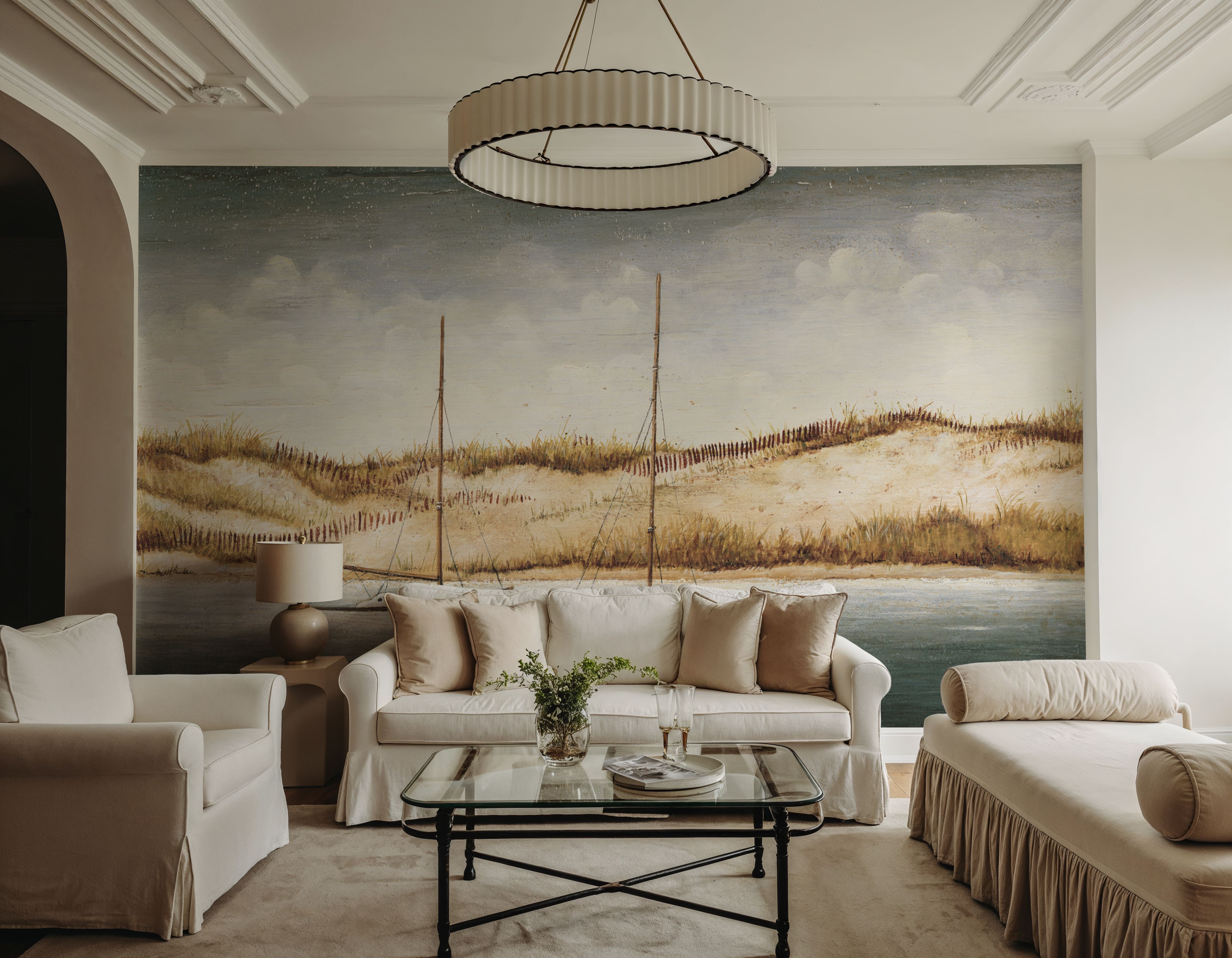 Sailboats off the Coast