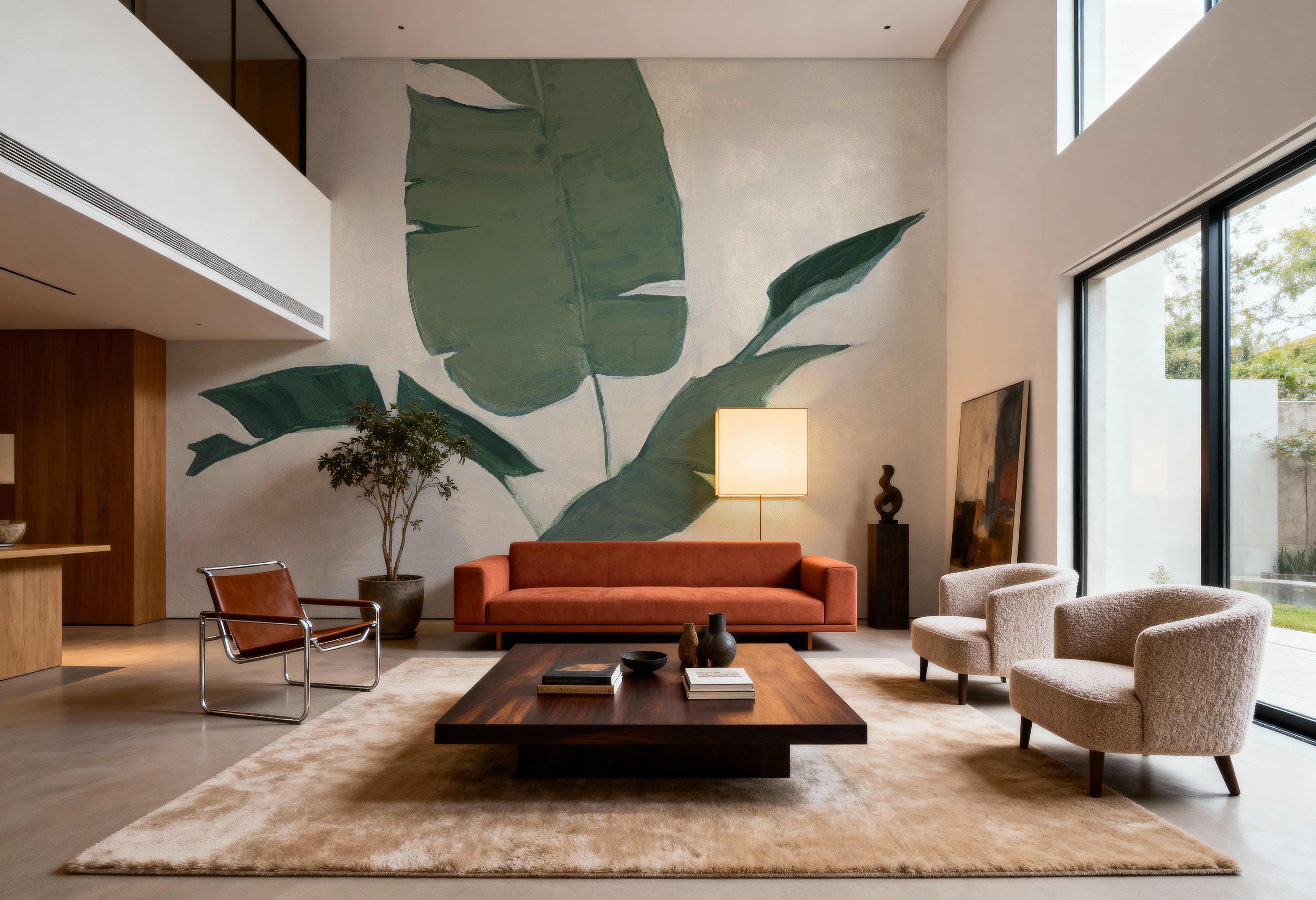 Majestic Leaf, Tapet