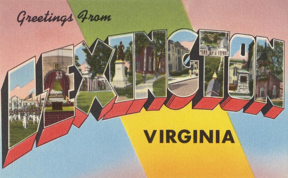 Greetings from Lexington - Screenprint Postcard