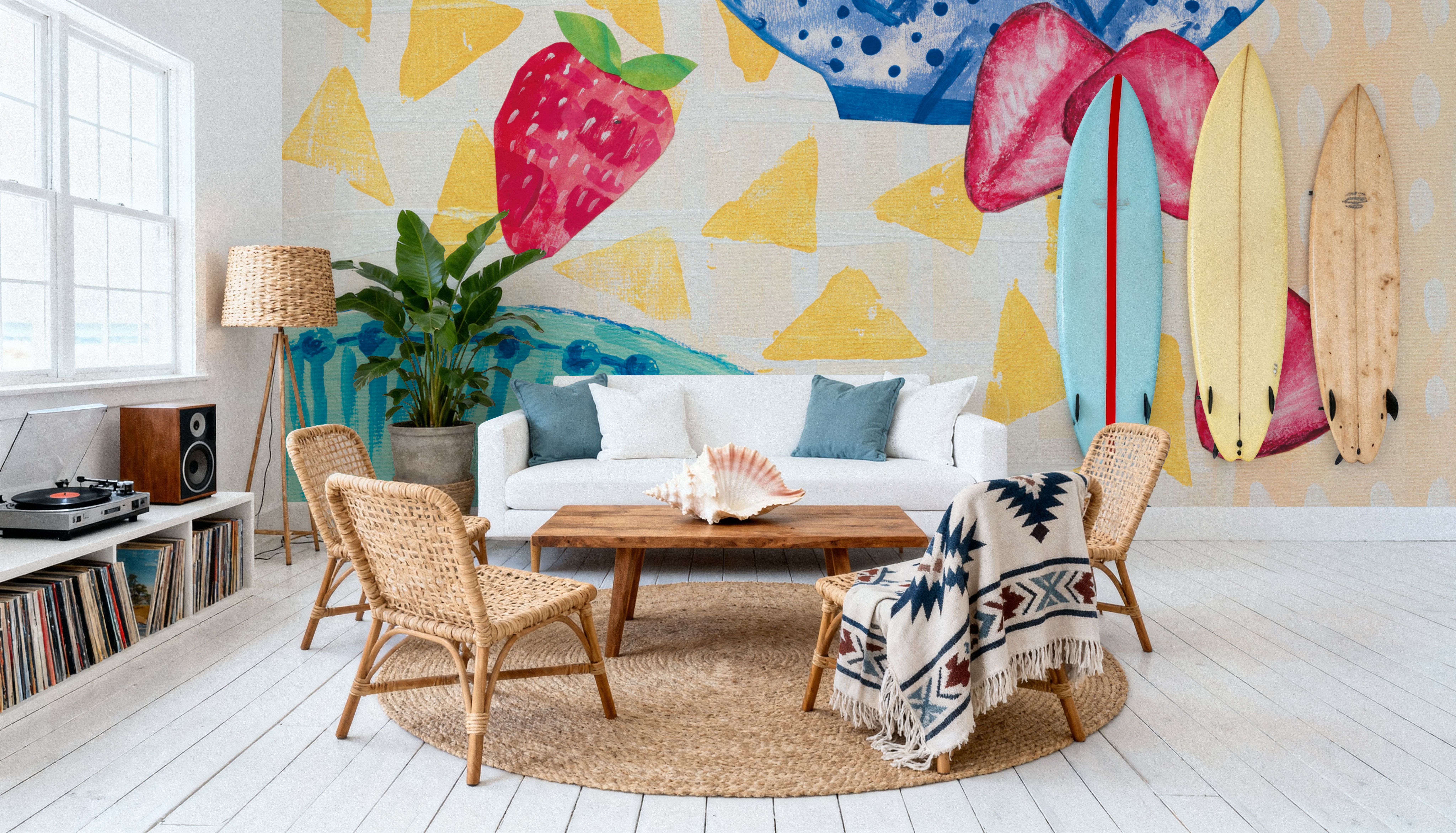 Tablescape Strawberry Dessert