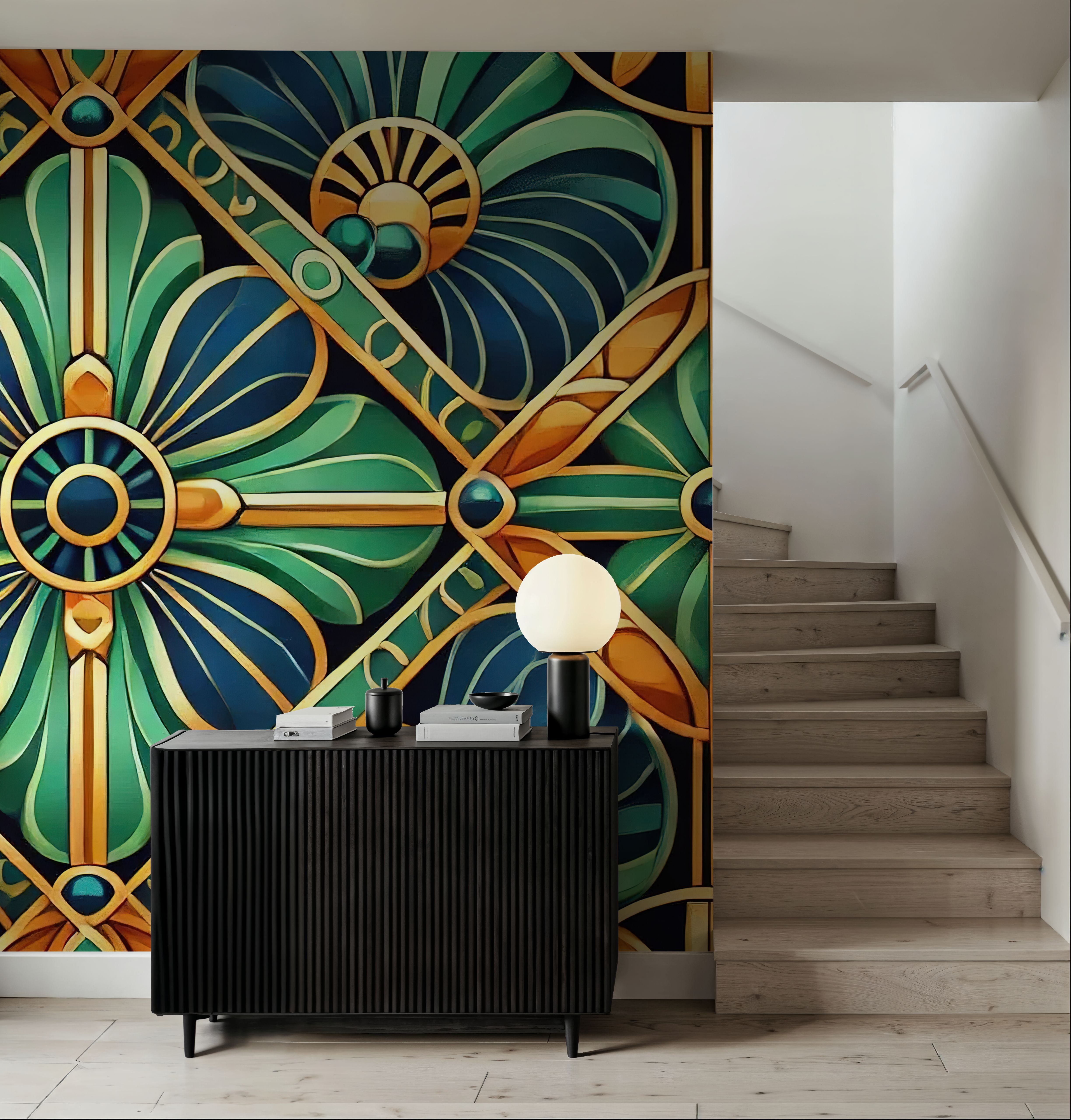 Bold Geometric Art Deco