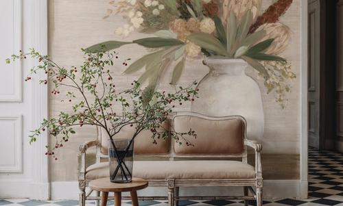 Protea Still Life I Neutral