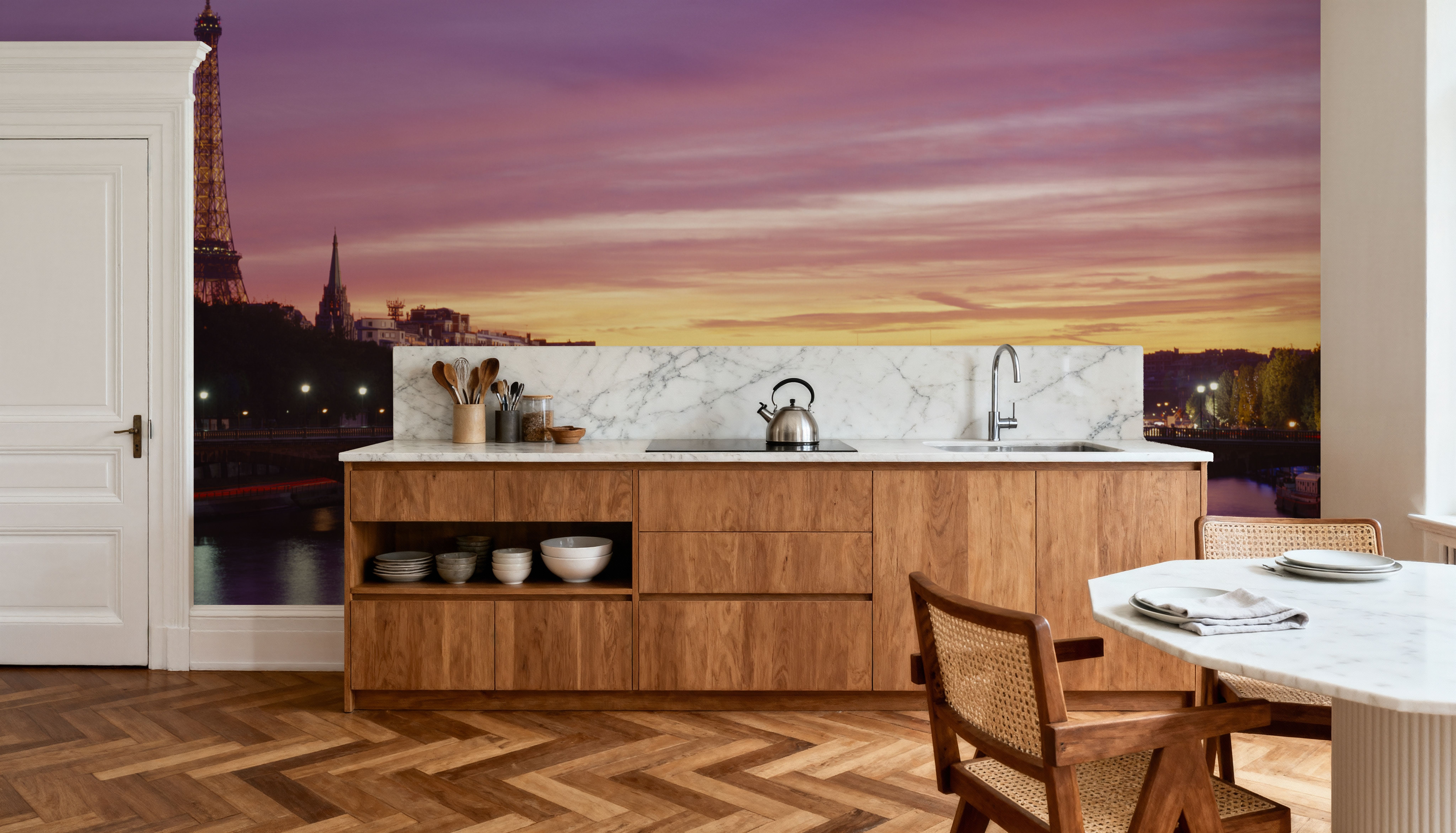 Twilight Riverside Reflections