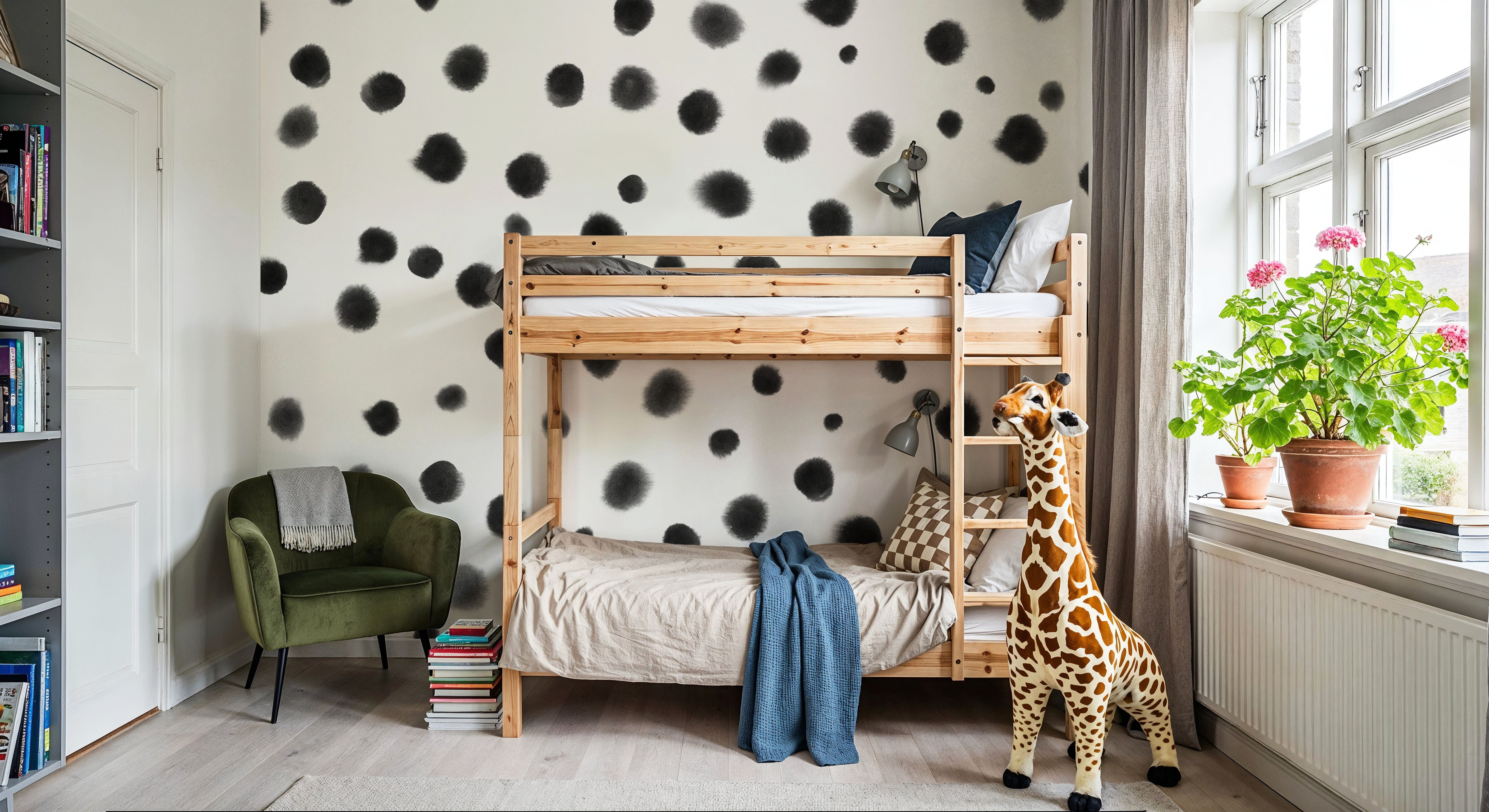 Dalmatian, Black & White, Wallpaper