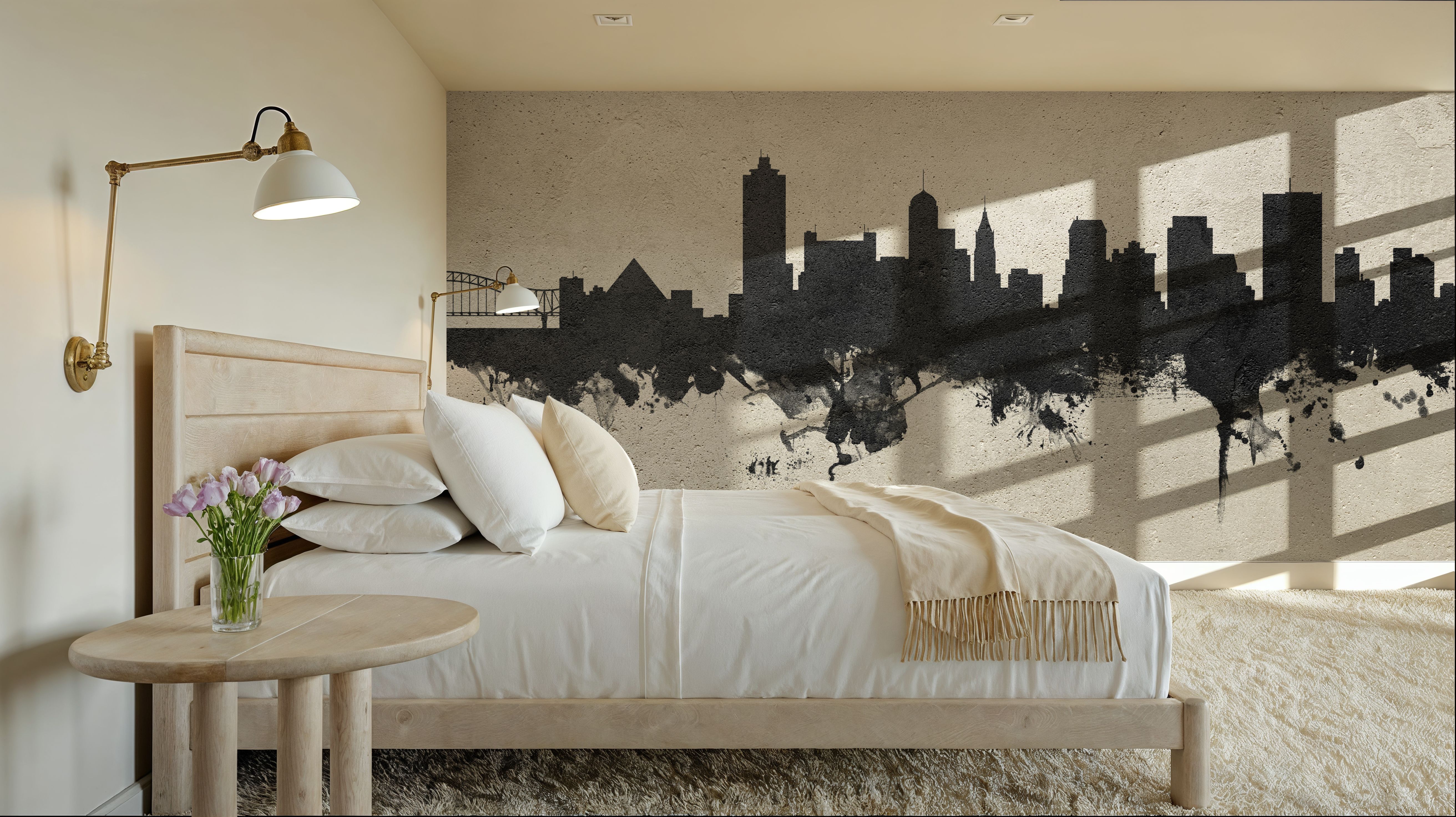 Memphis Tennessee Skyline Concrete