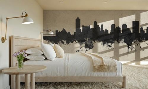 Memphis Tennessee Skyline Concrete