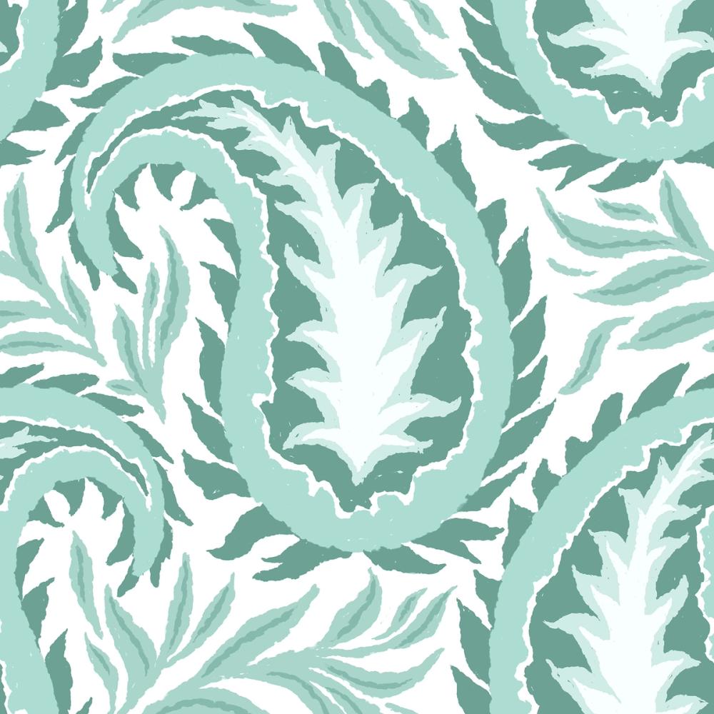Botanical Paisley, Mint