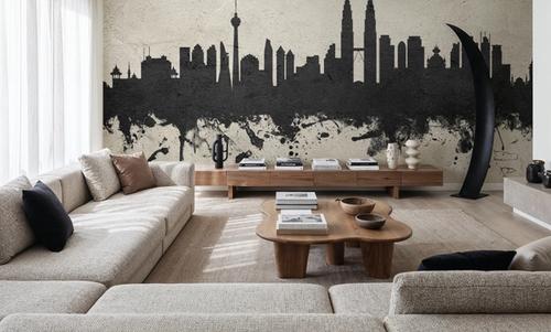 Kuala Lumpur Skyline Concrete