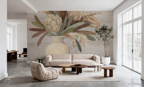Protea Still Life II Neutral