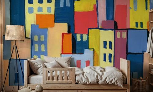 Abstract City View