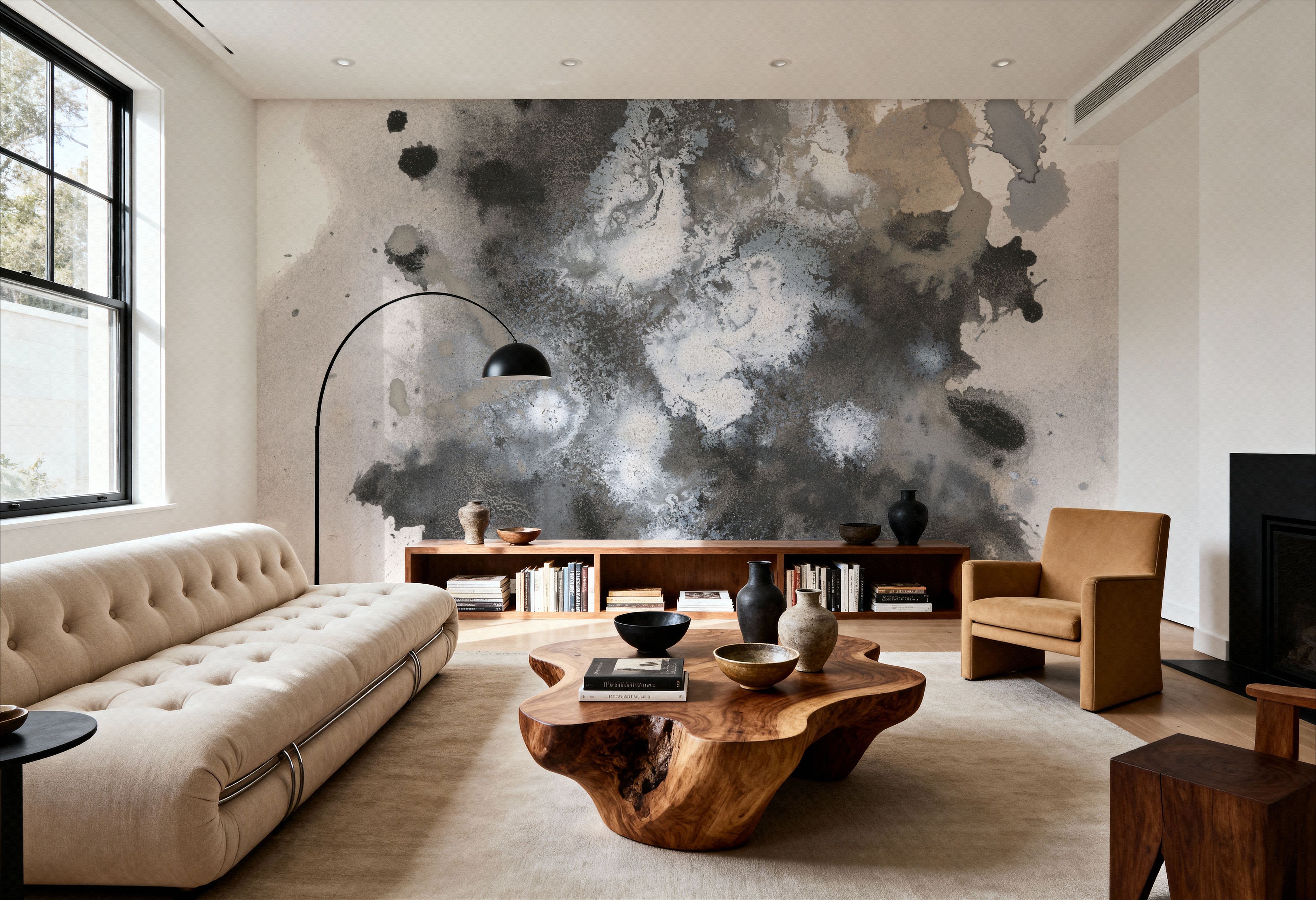 Sustained Abstraction II, Tapeten