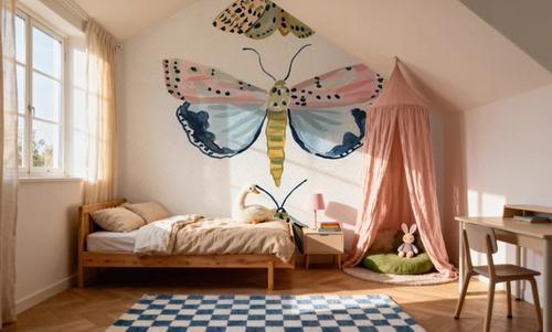 Pastel Moths I