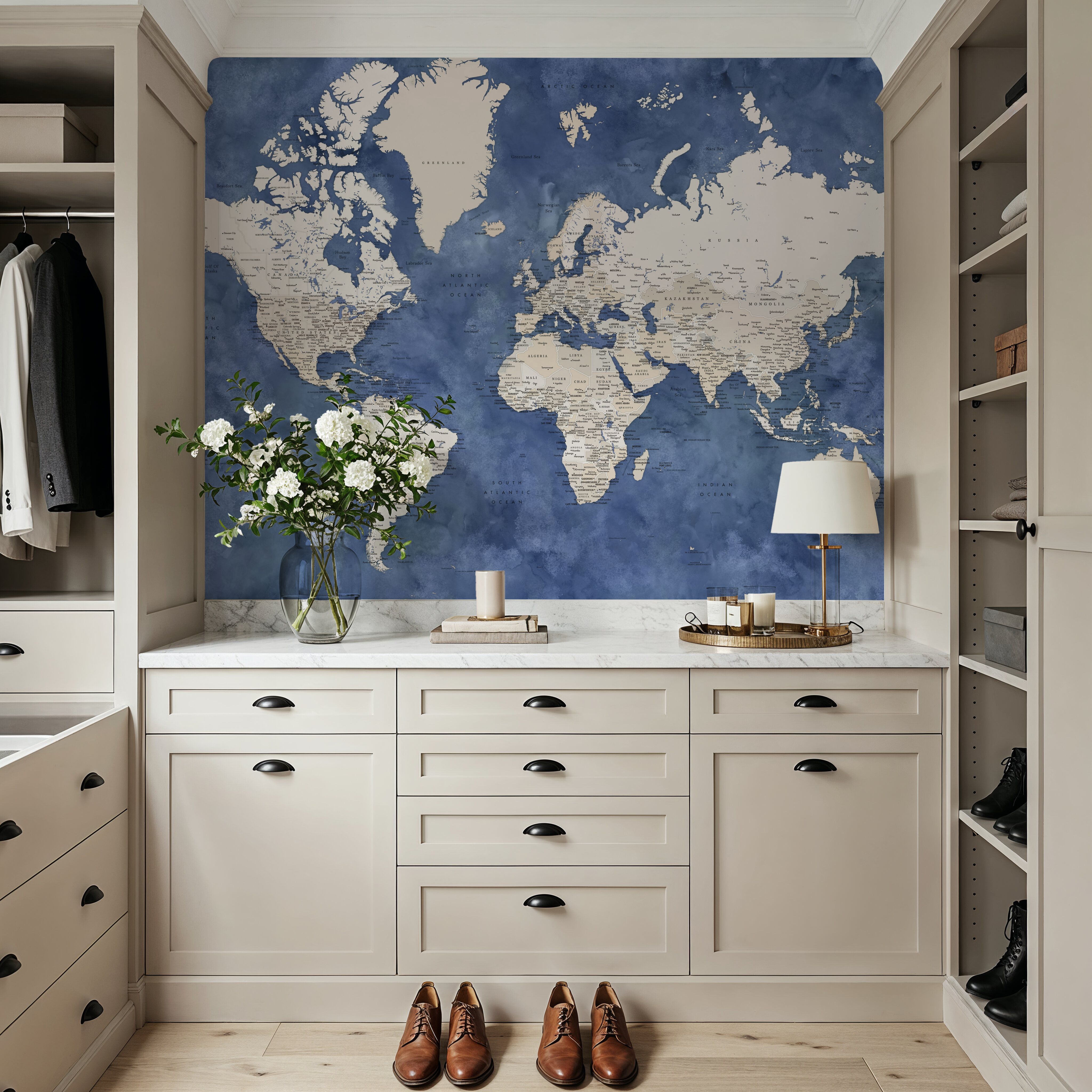 World Map Cities - Sabeen