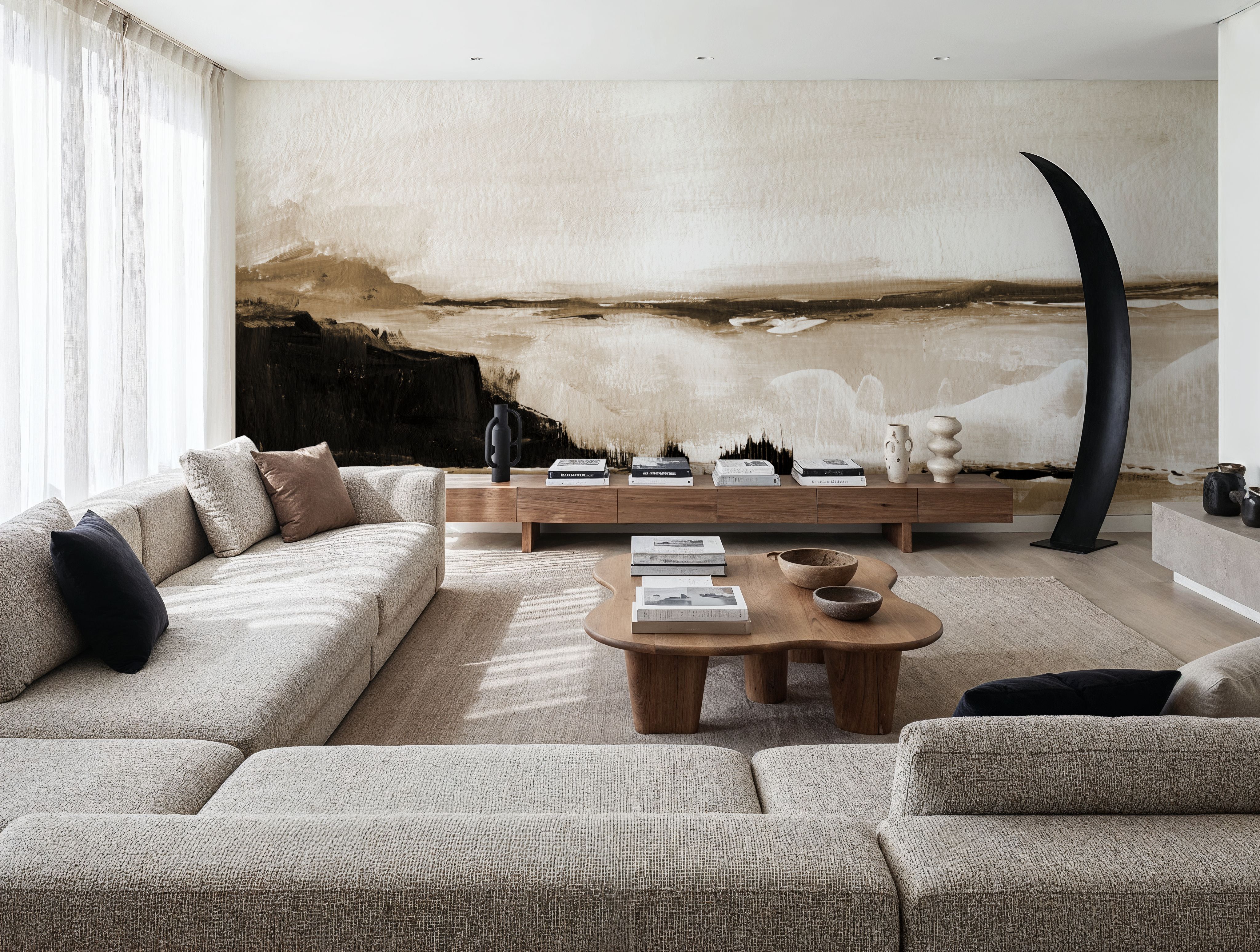 Vintage Landscape Mountainside