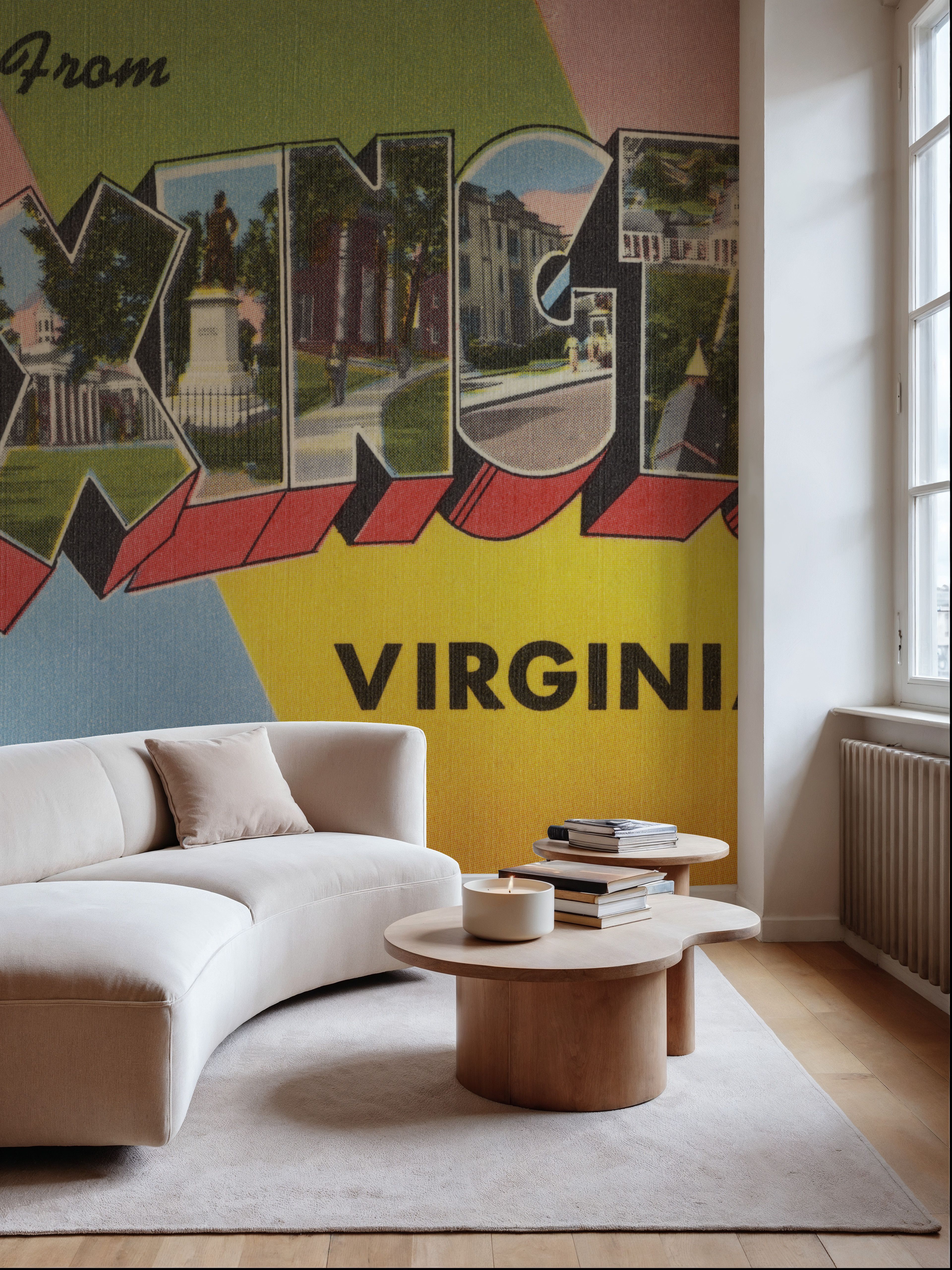 Greetings from Lexington - Screenprint Postcard