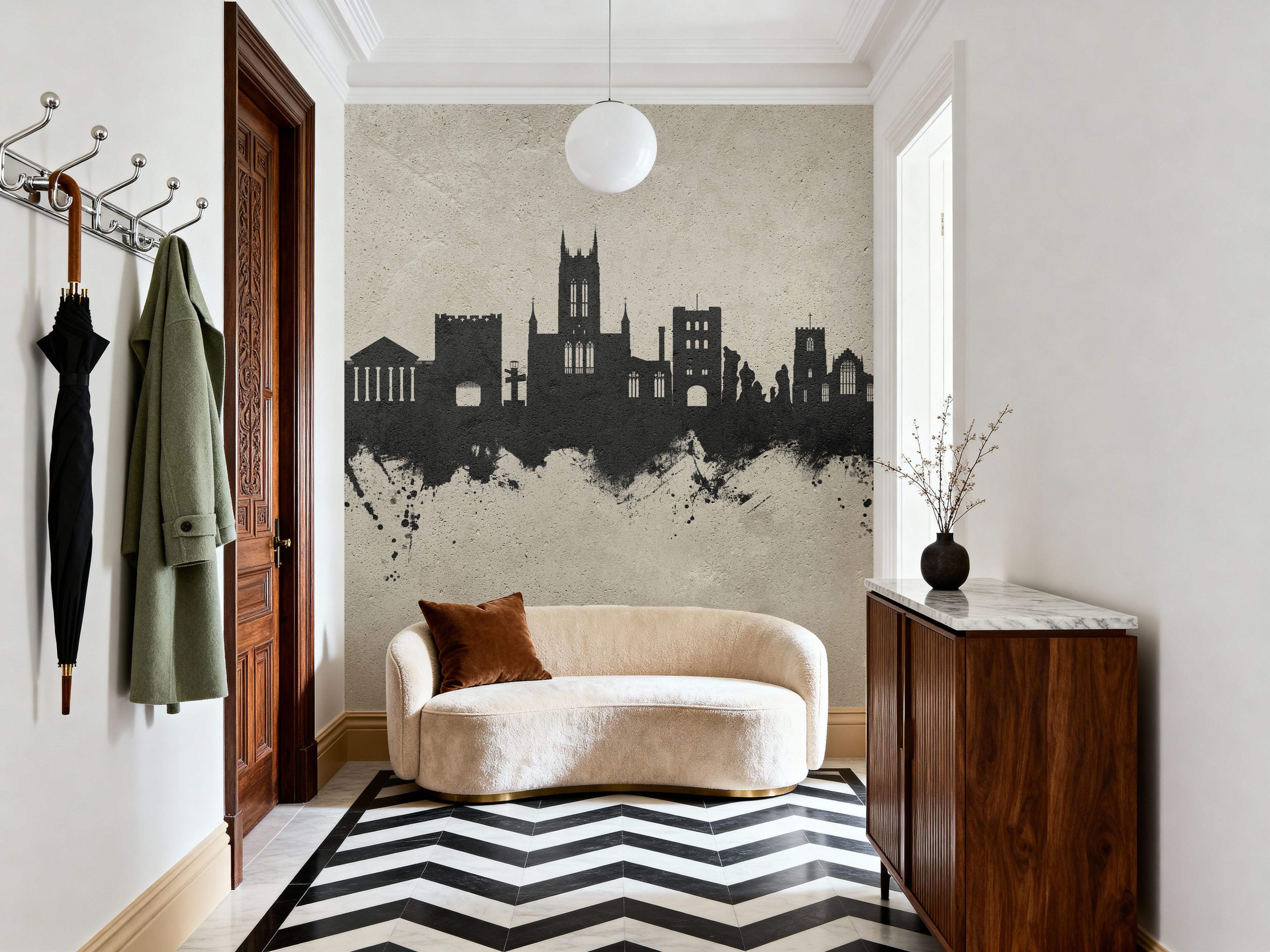 Bury St Edmunds England Skyline Concrete