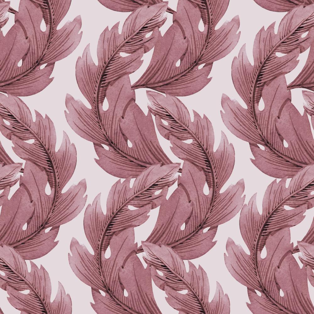 Verdant Plume, Chalky Rose