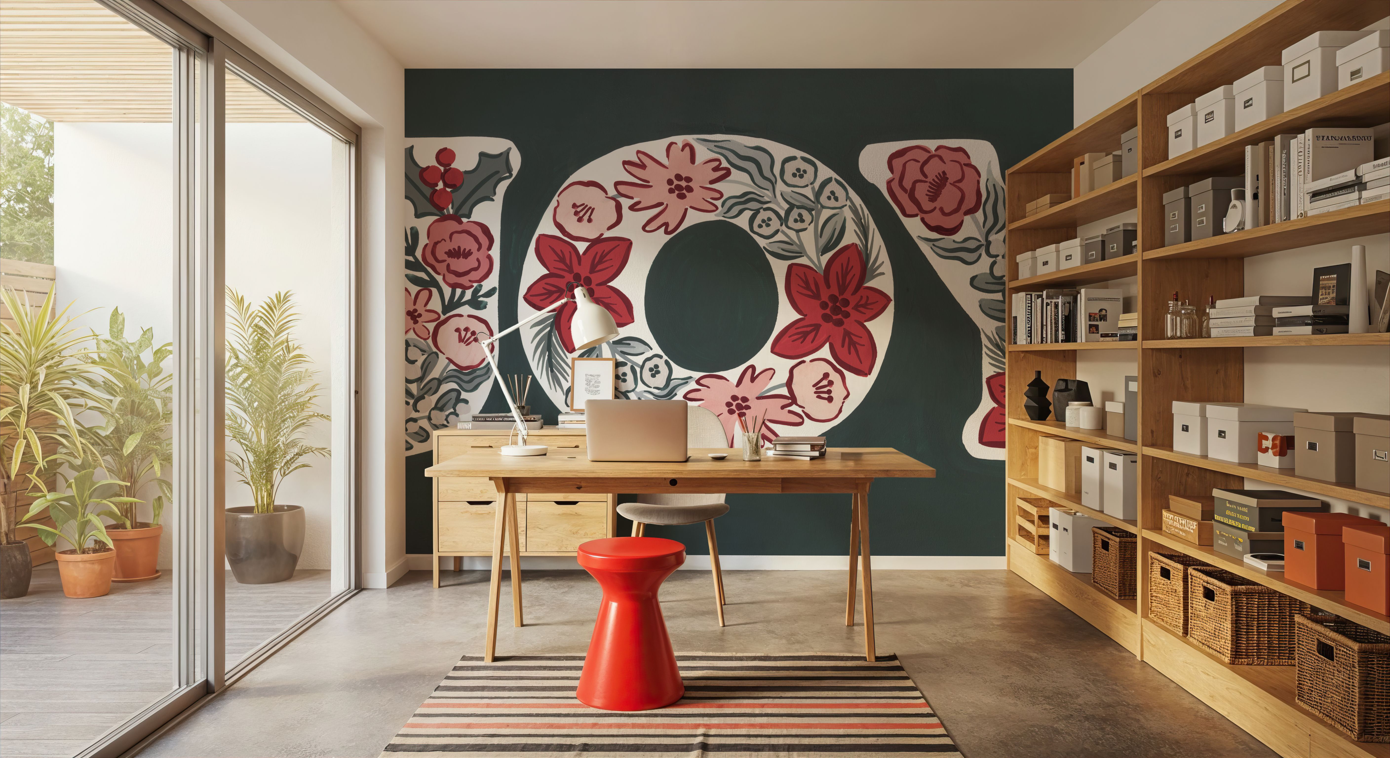 Christmas Reverie X, Tapeten