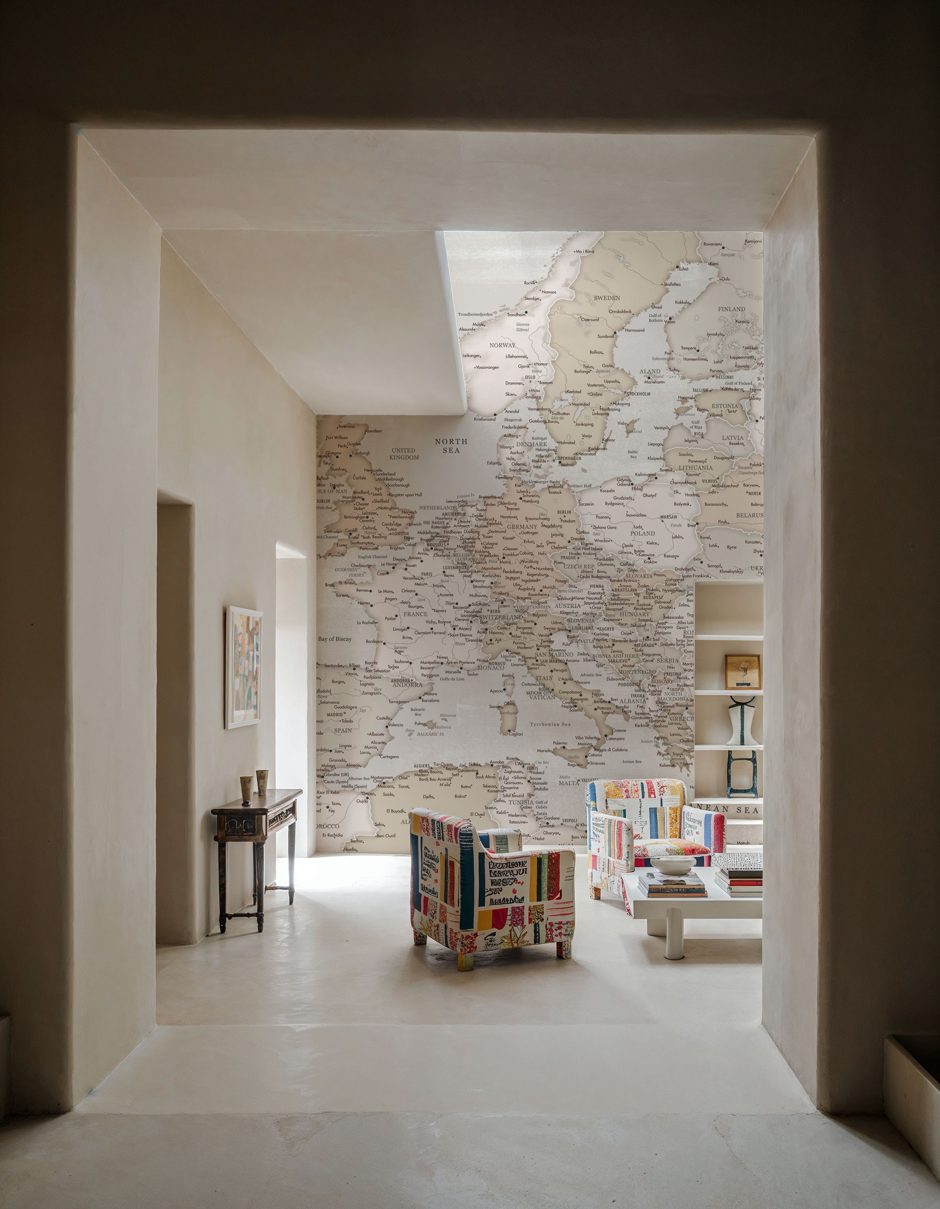 Europe Map Detailed - Lucille