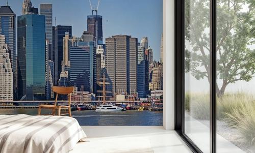 Urban Waterfront Panorama