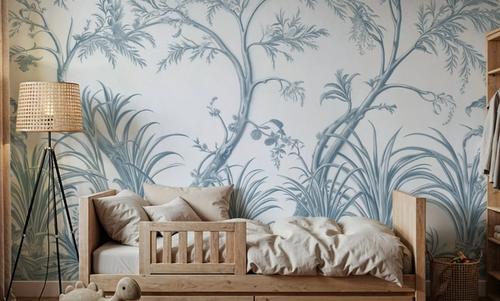 Intricate Garden, Blue