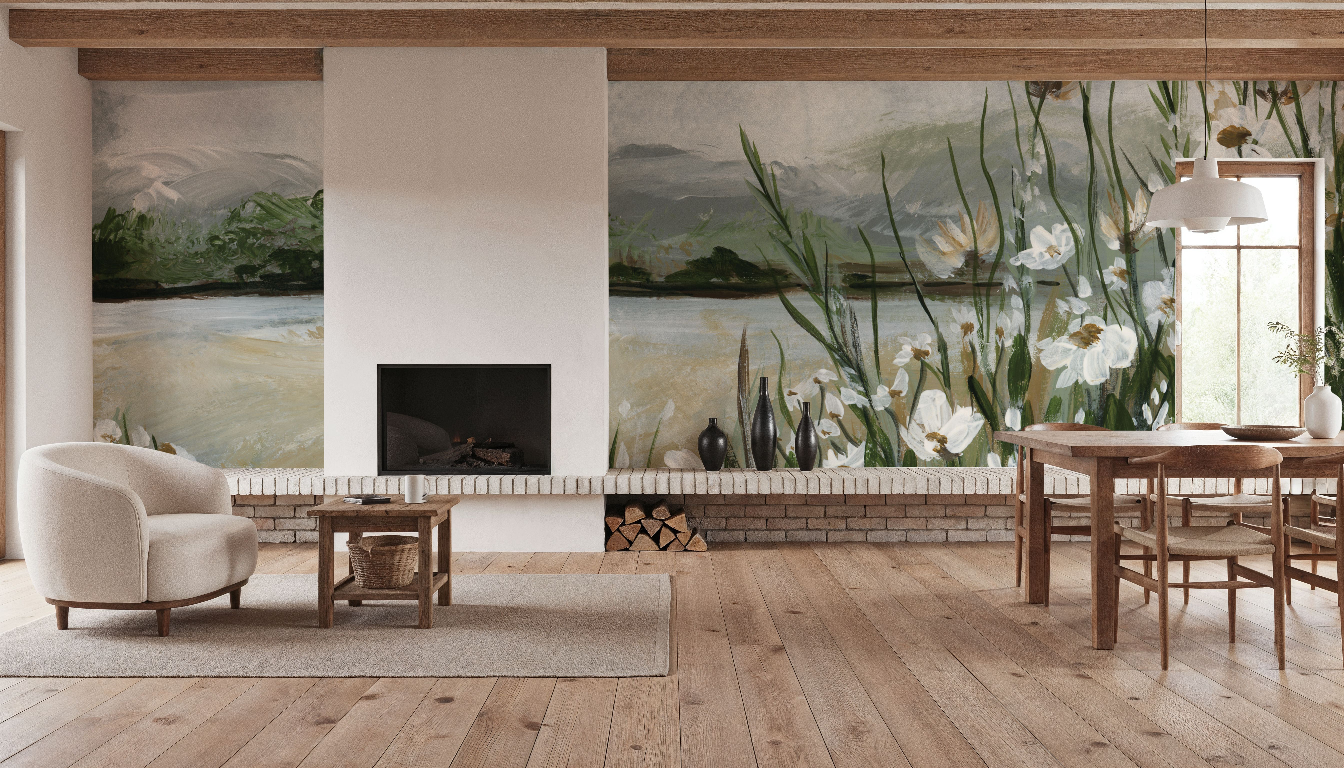 Wildflowers Among the Landscape