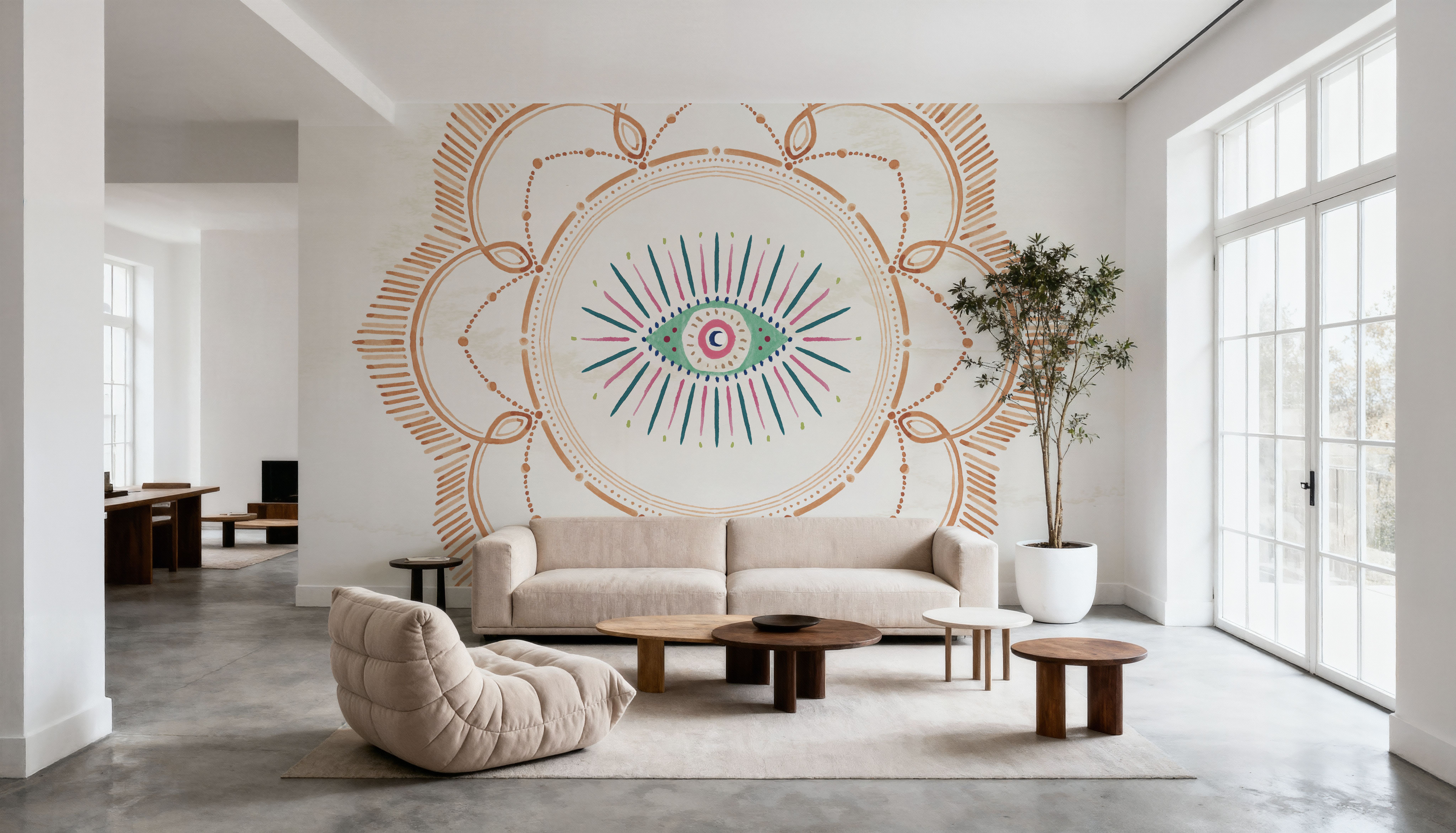 Eyes Watching, Wallpaper