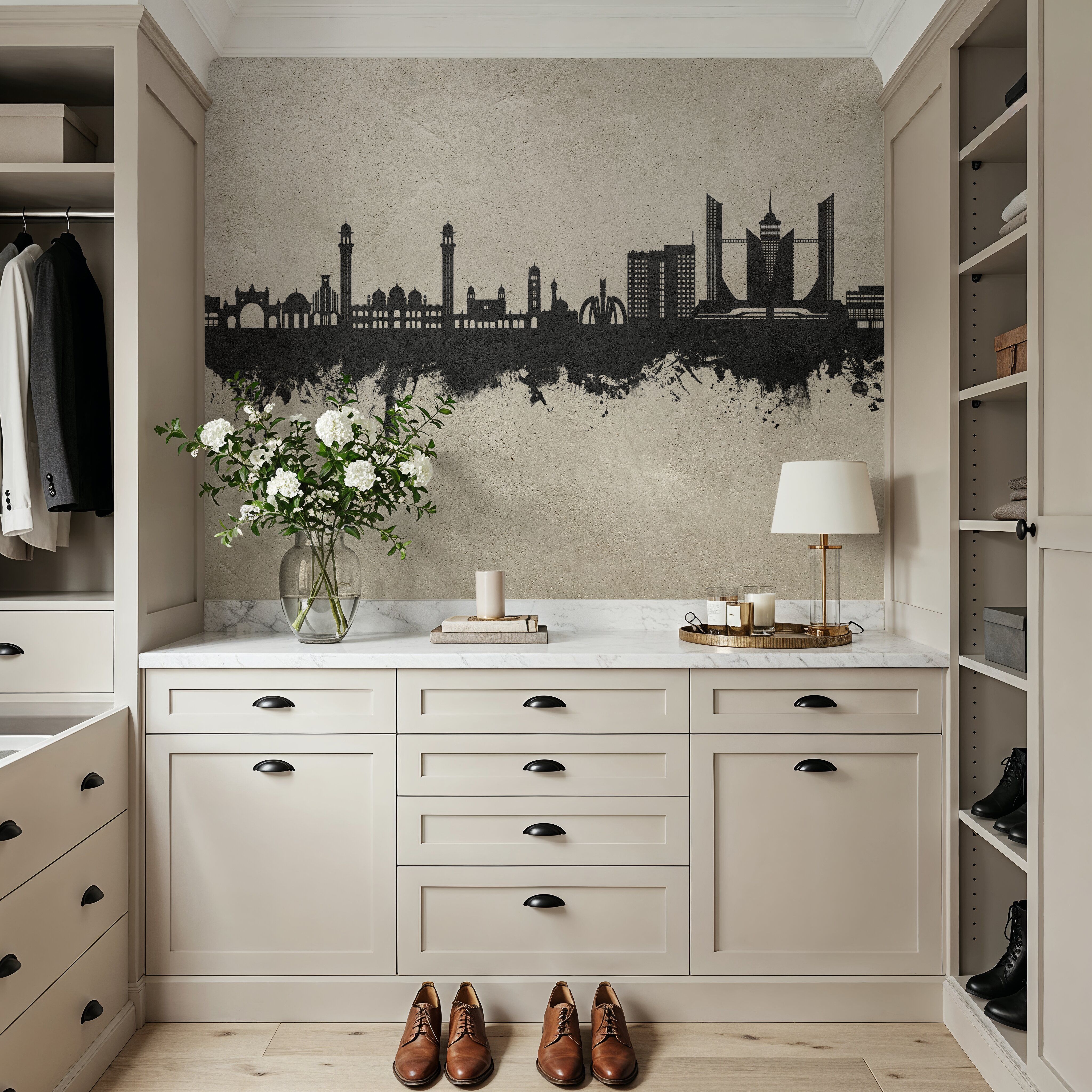 Faislabad Pakistan Skyline Concrete