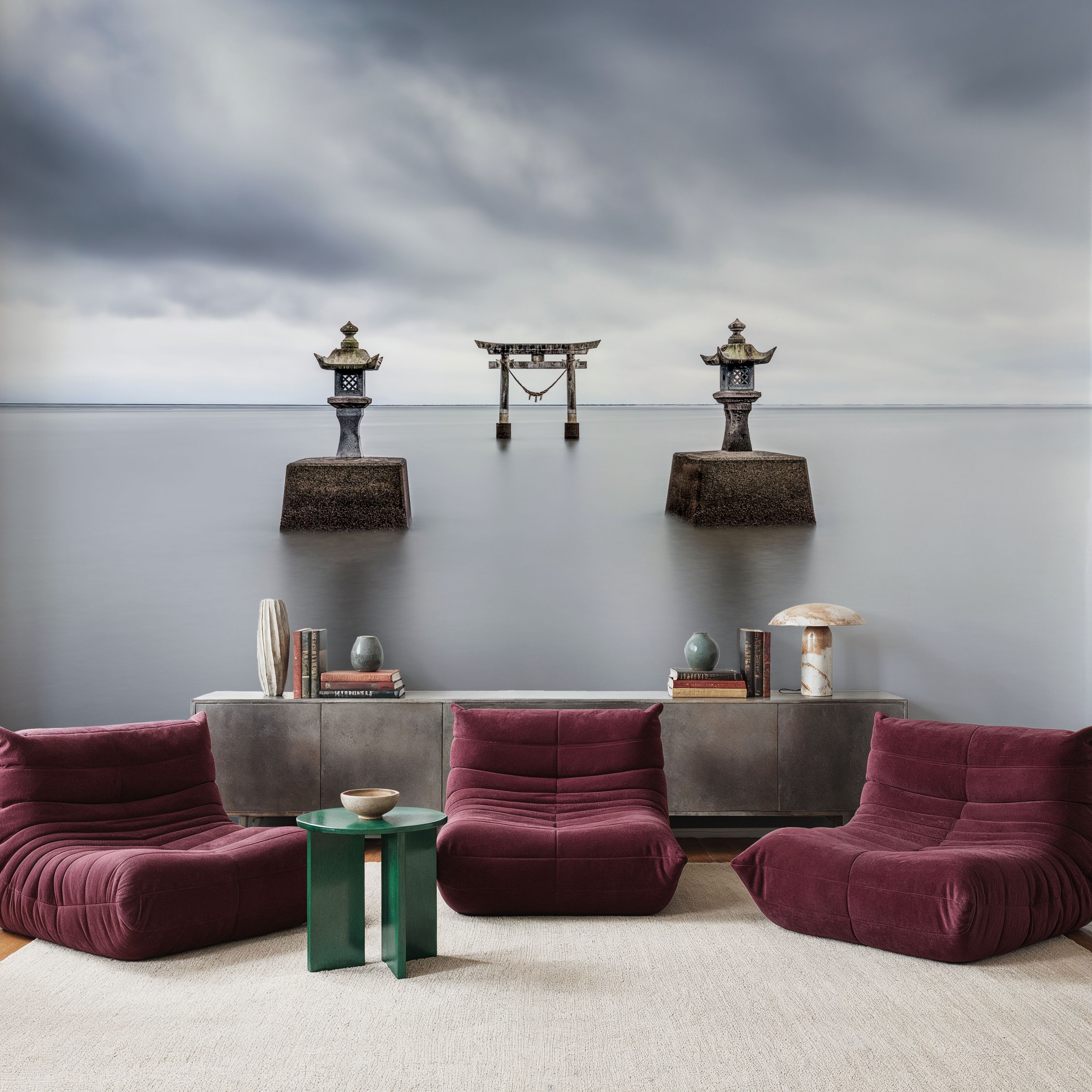 Torii of the Einoo Tsurugi Shrine