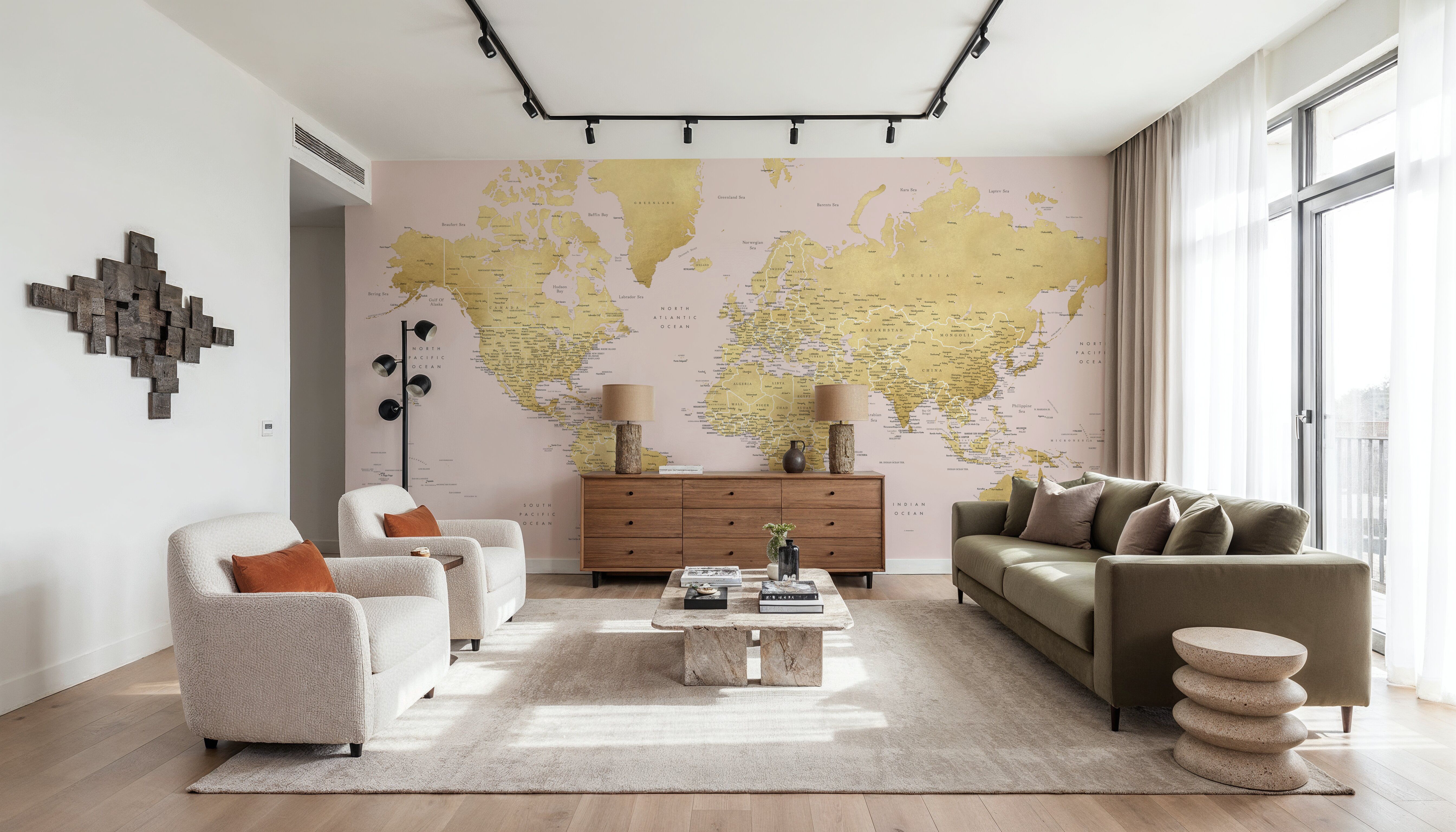 World Map Cities - Lalita