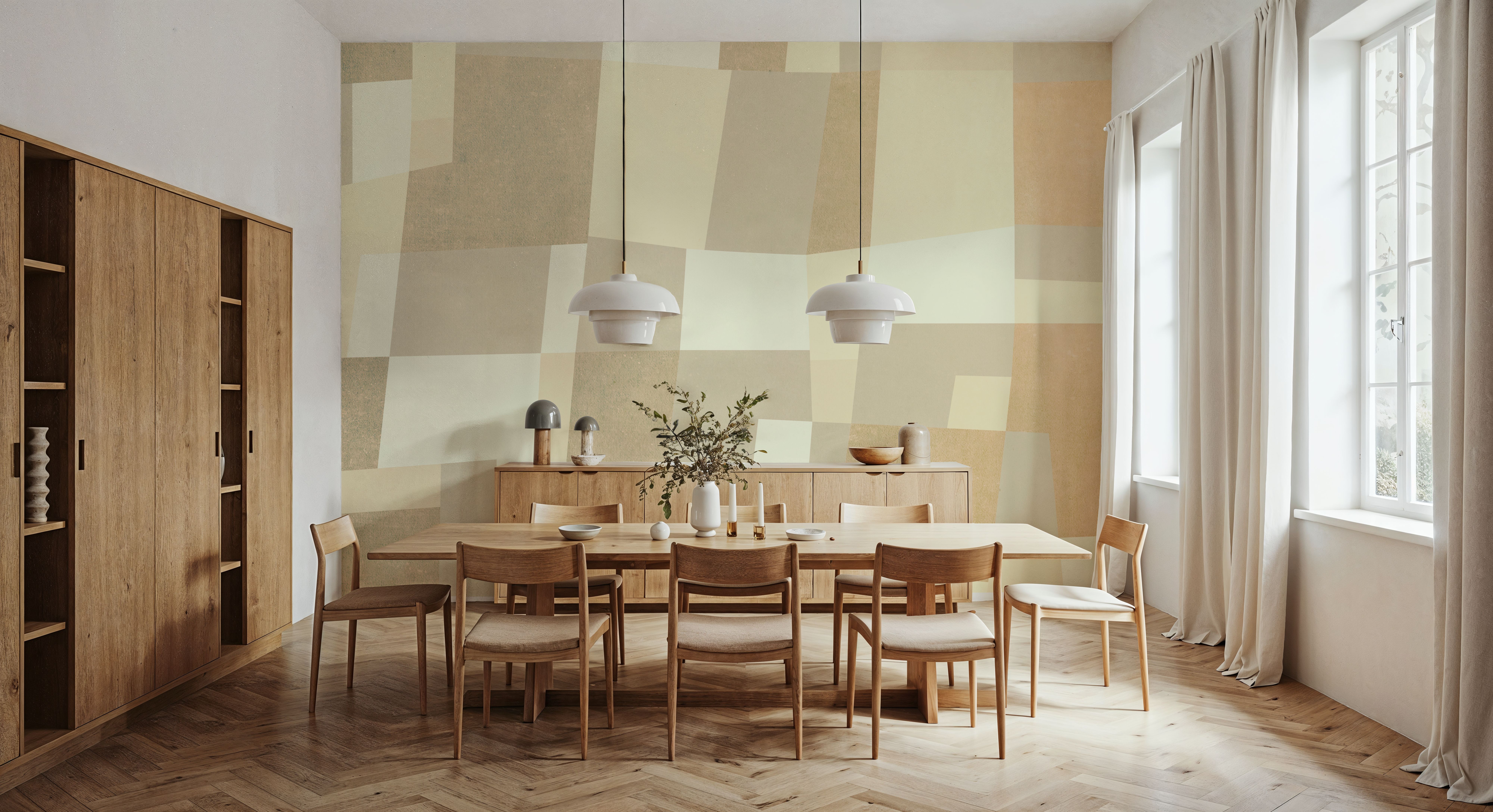 Abstract Fields, Citrus, Wallpaper