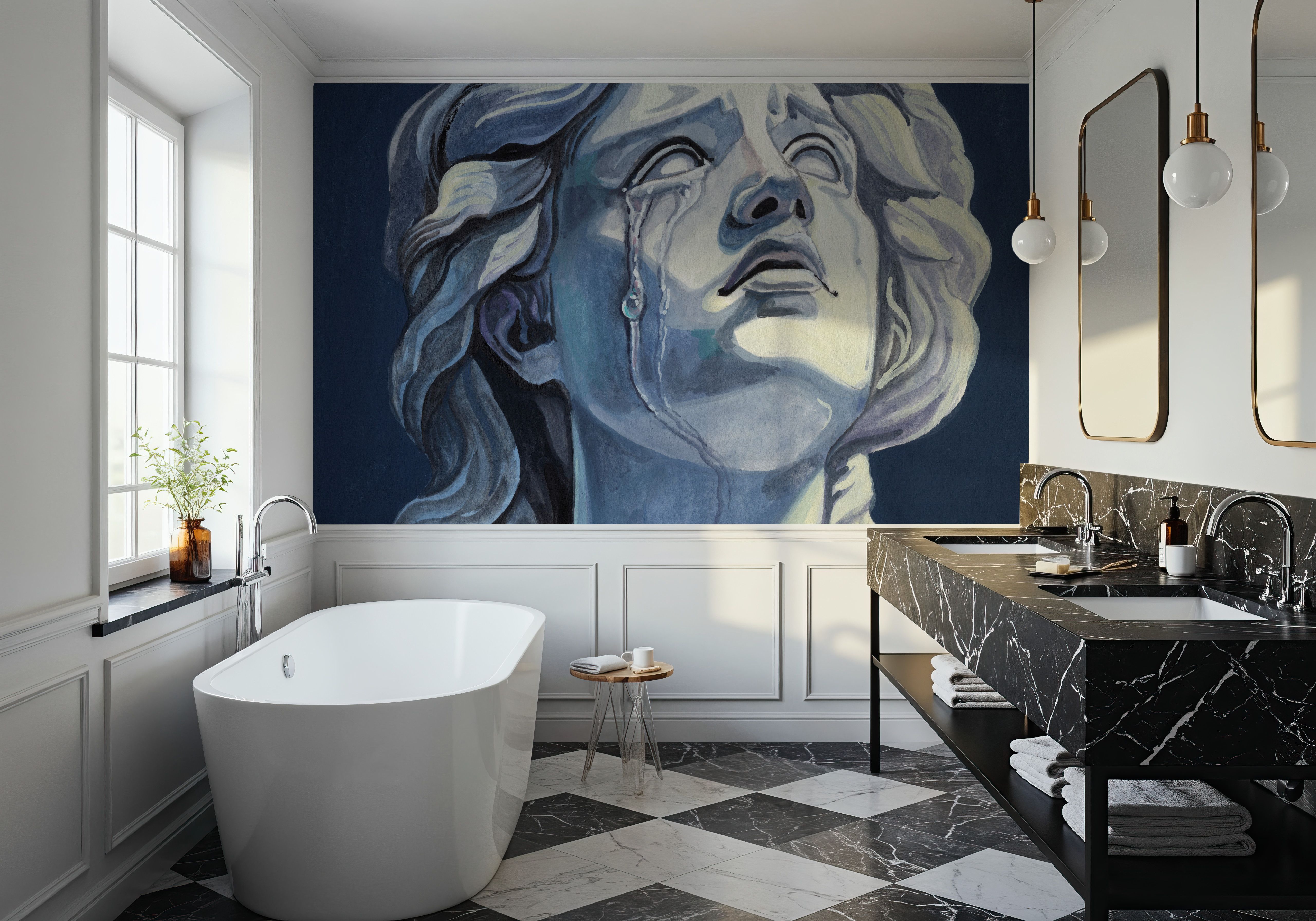 Not Made Of Stone, Papel pintado