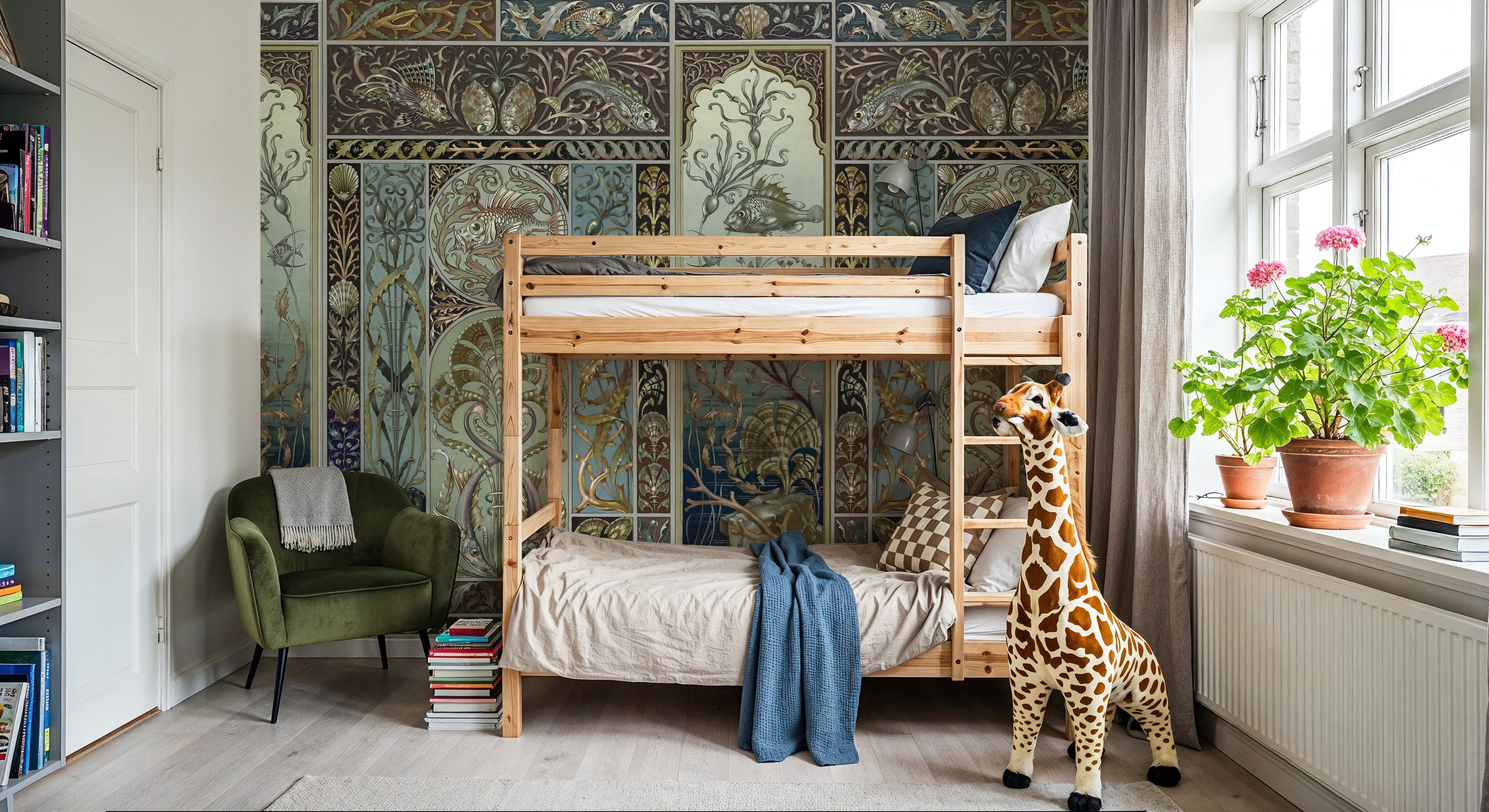 Underwater Blue, Papier peint