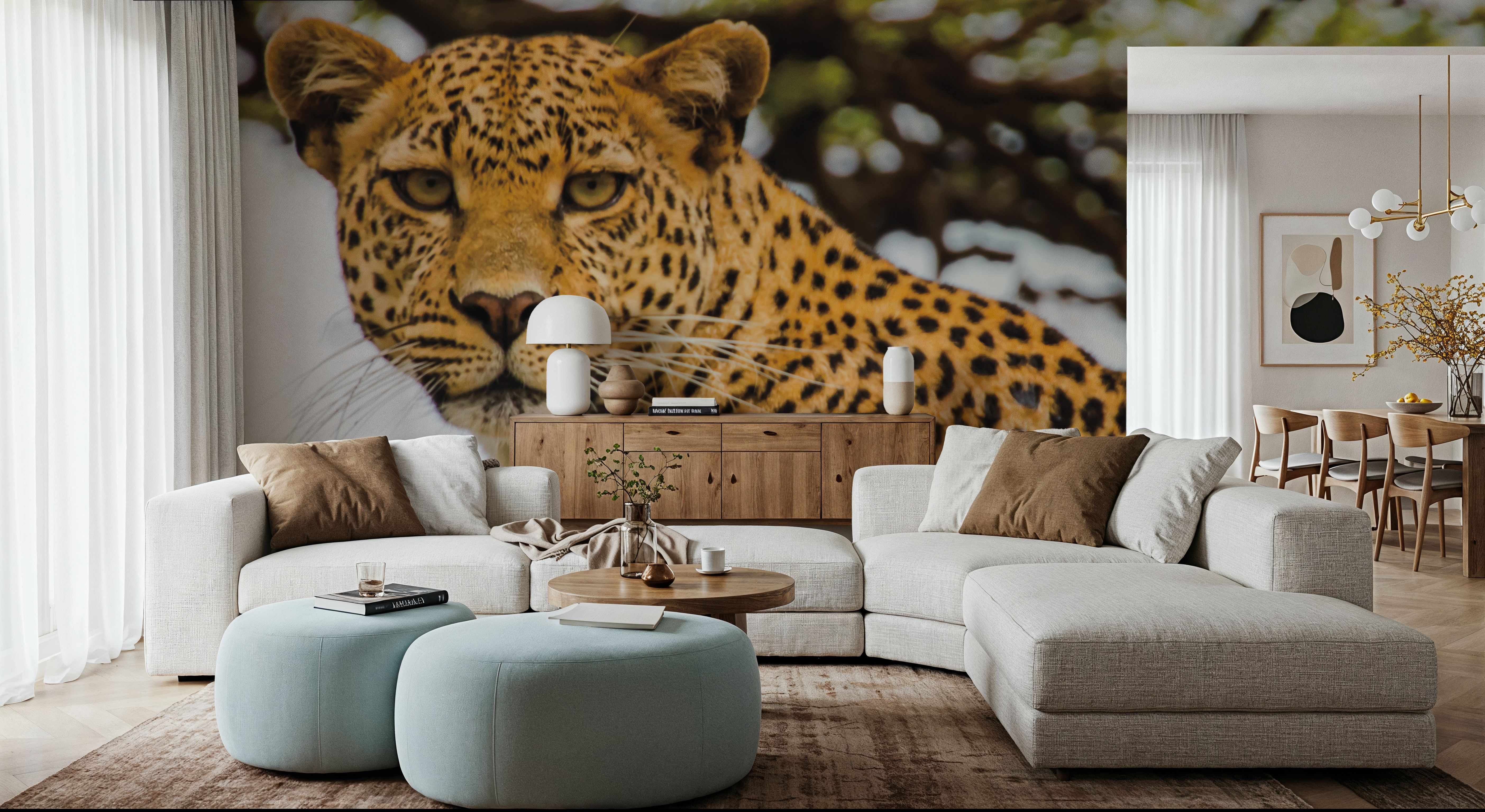 Lounging Leopard