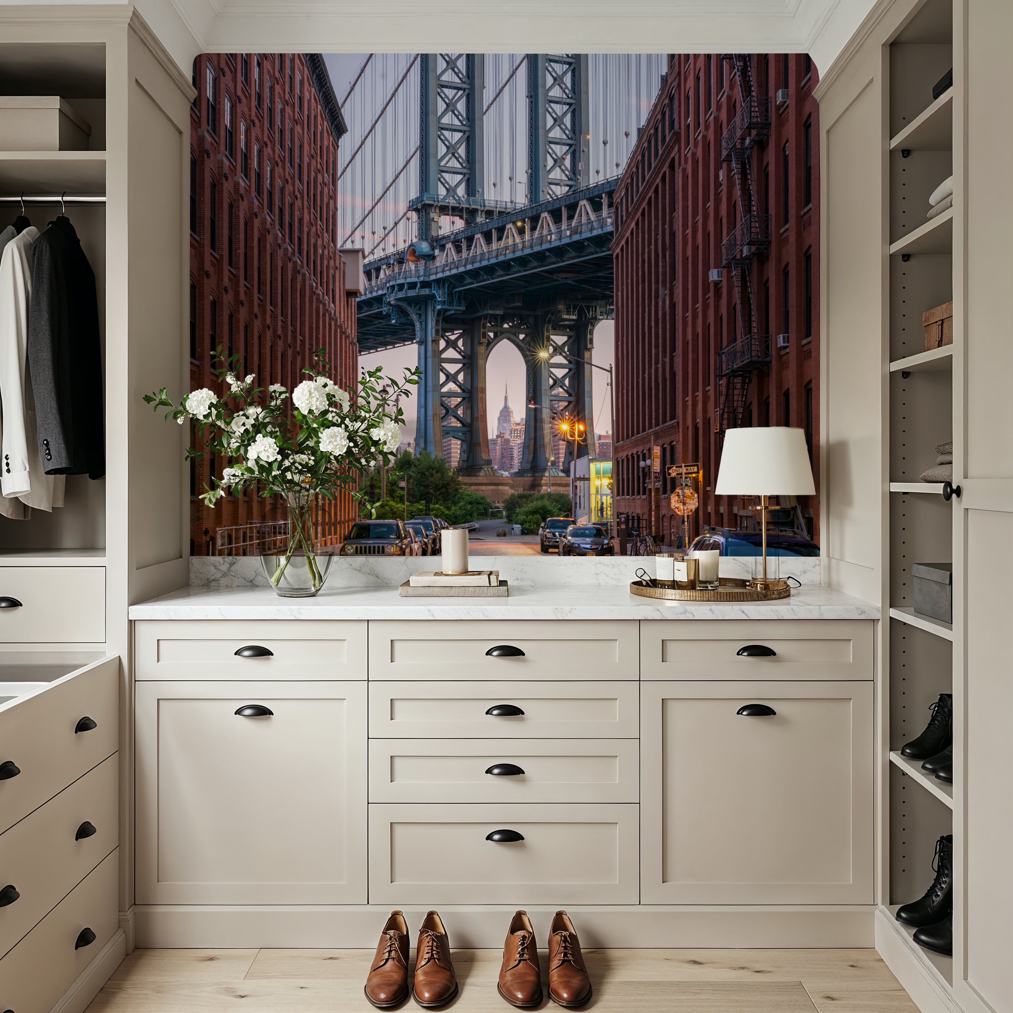 Manhattan Bridge from Dumbo Close