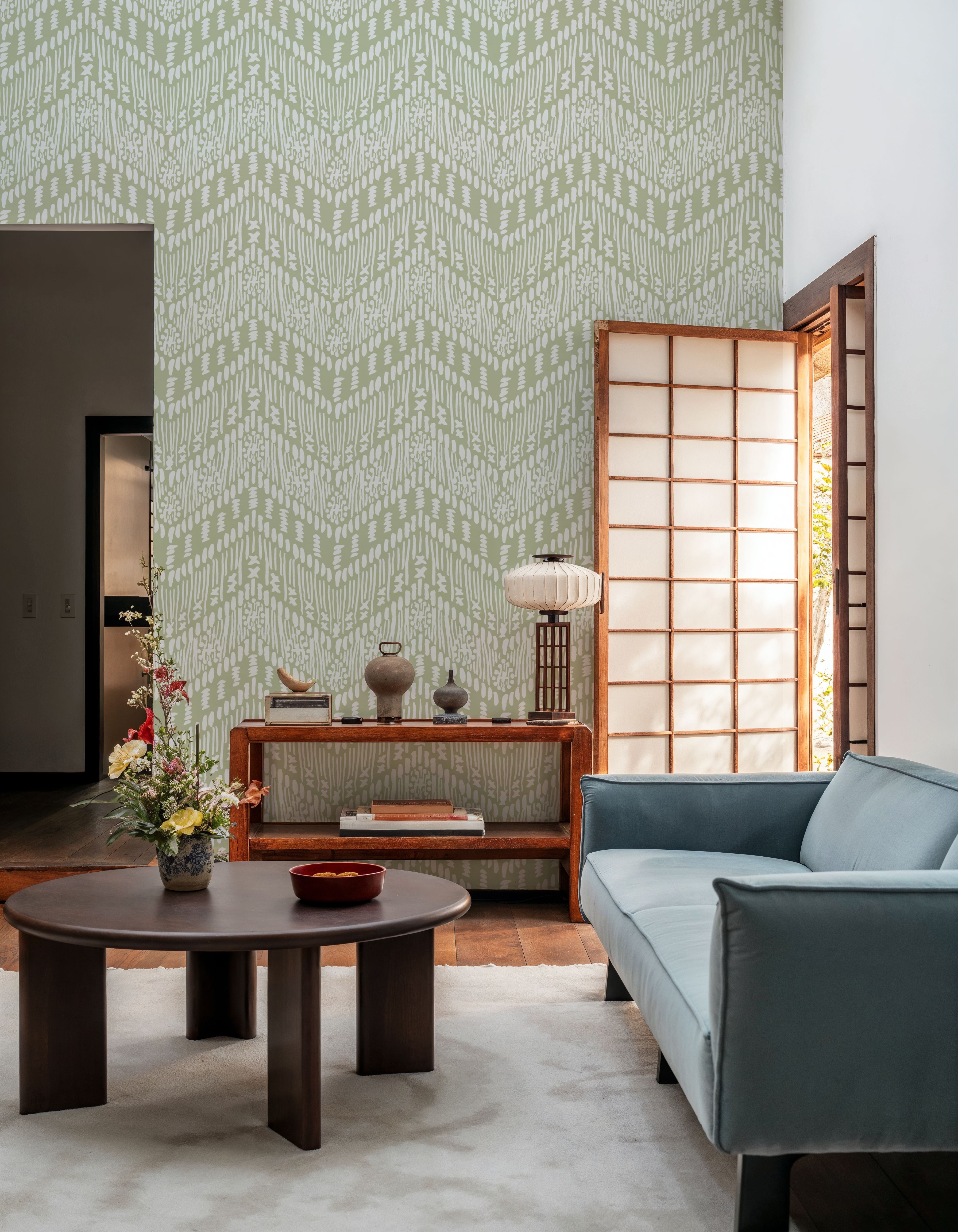 Macrame Jigsaw Green