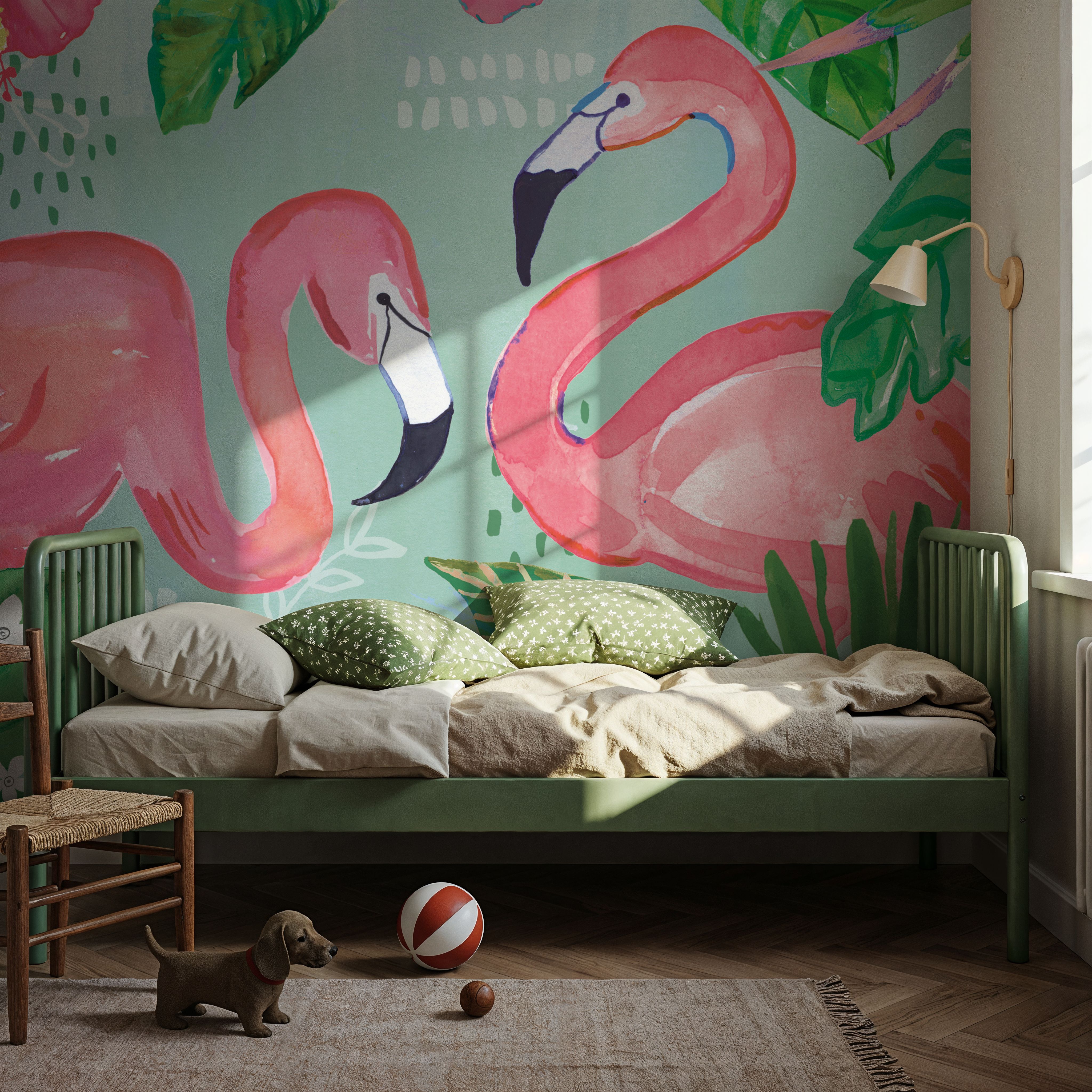 Fruity Flamingos I