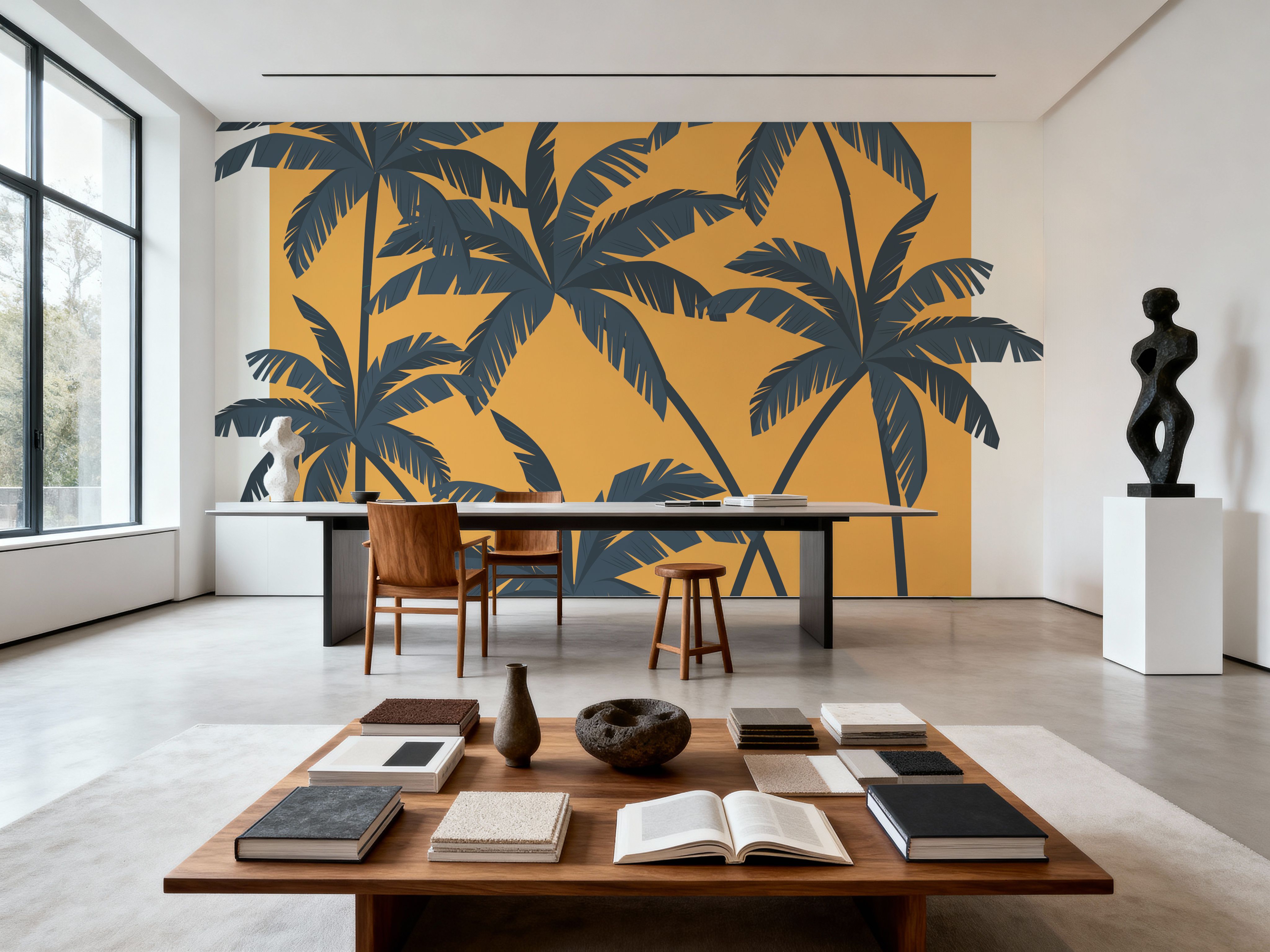 Malibu Retro Vibe, Behang