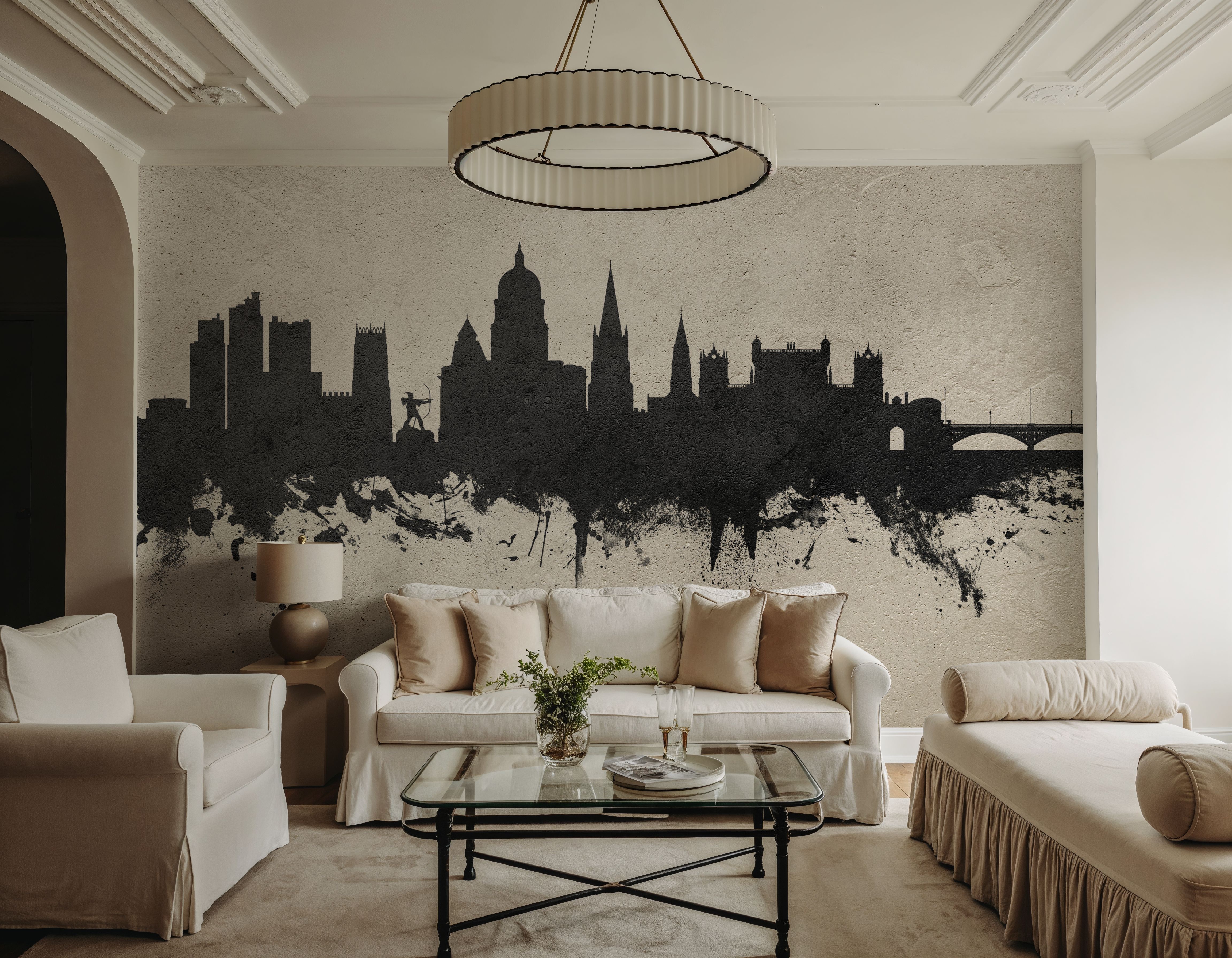 Nottingham England Skyline Concrete